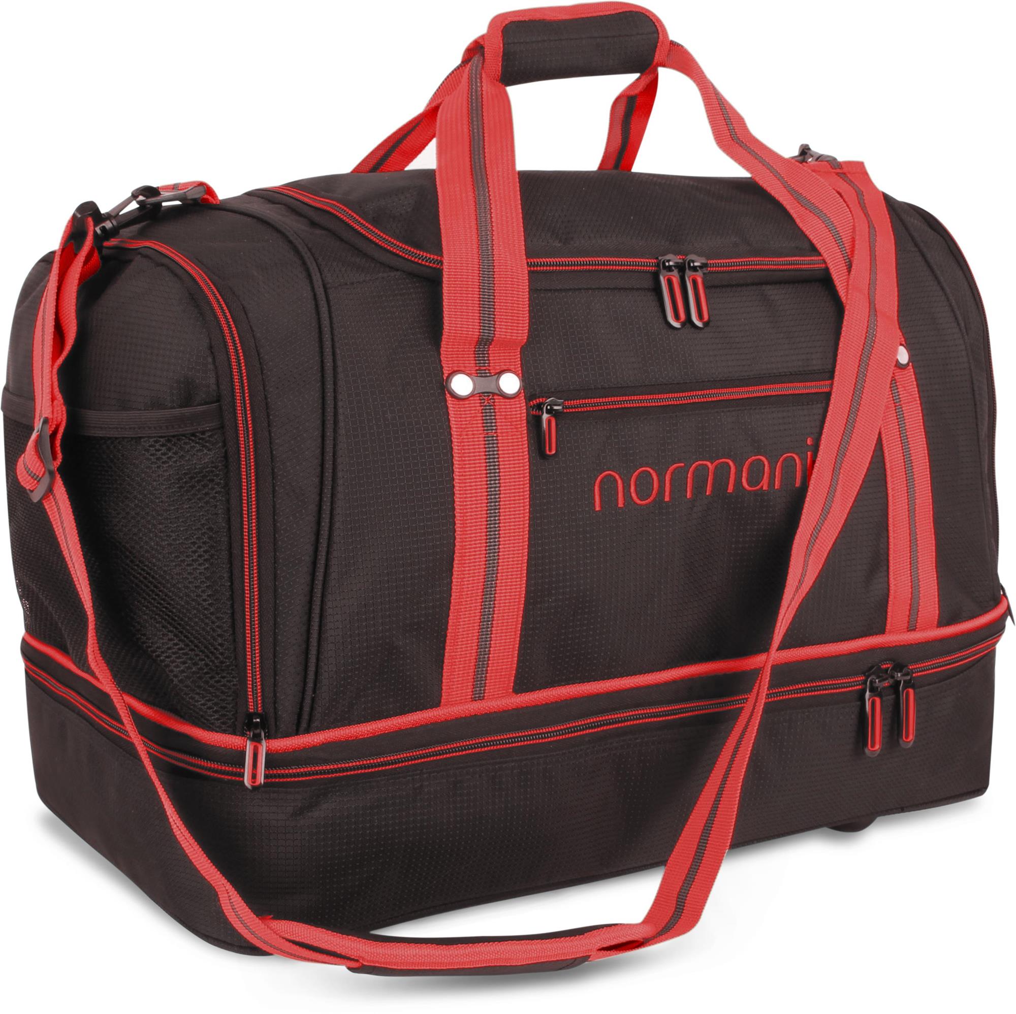 Reisetasche mit Rucksackfunktion und Nassfach / Schuhfach 58 Liter Sporttasche - Bild 19 von 54