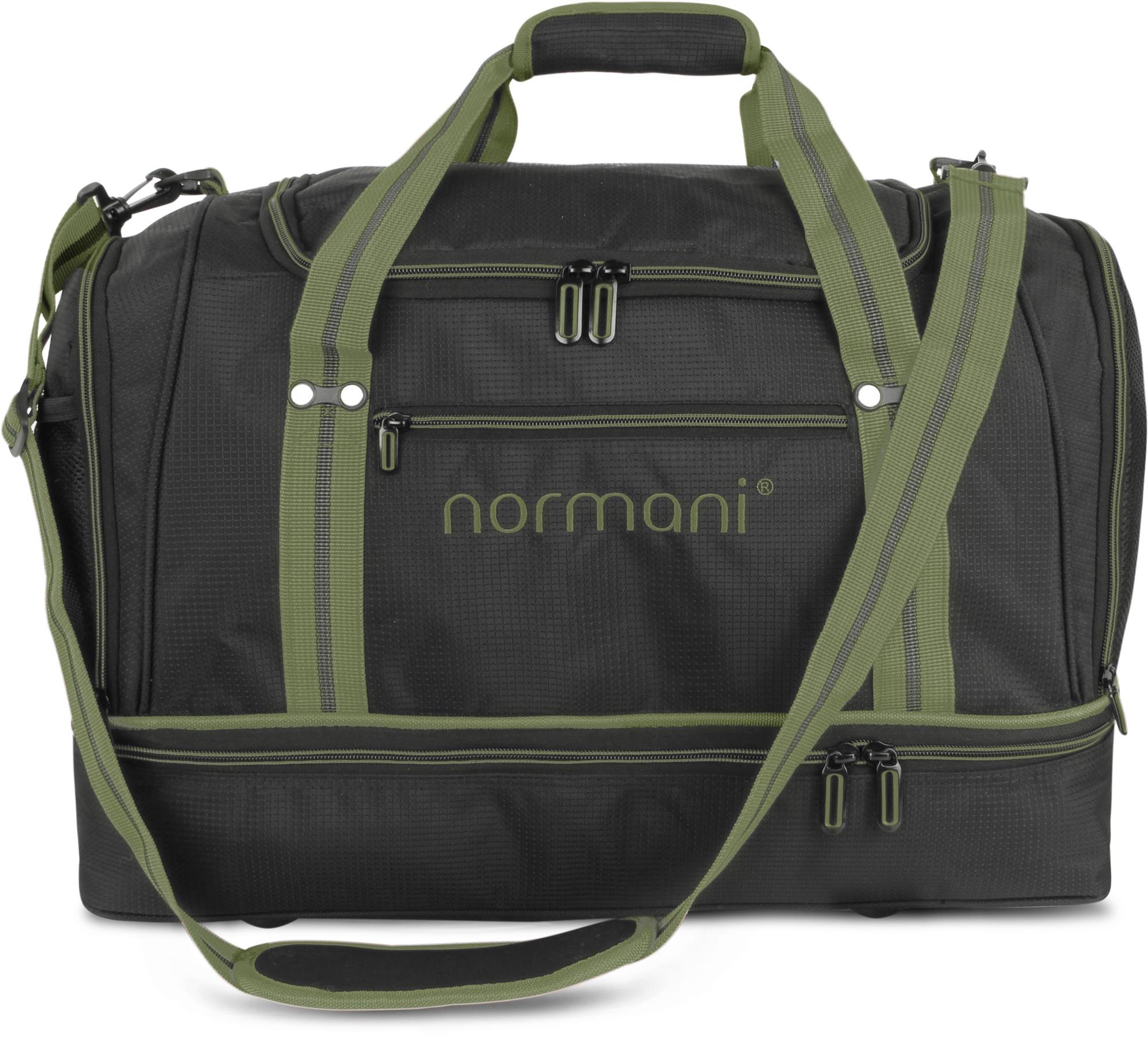 Reisetasche mit Rucksackfunktion und Nassfach / Schuhfach 58 Liter Sporttasche - Bild 40 von 54