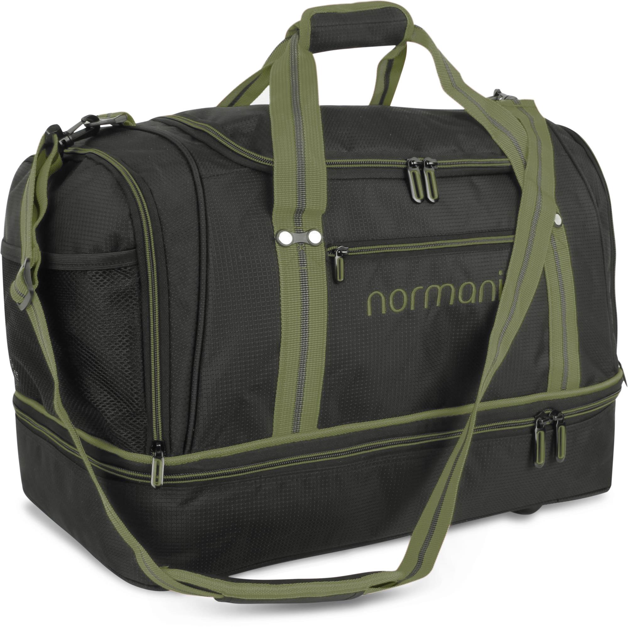 Reisetasche mit Rucksackfunktion und Nassfach / Schuhfach 58 Liter Sporttasche - Bild 41 von 54