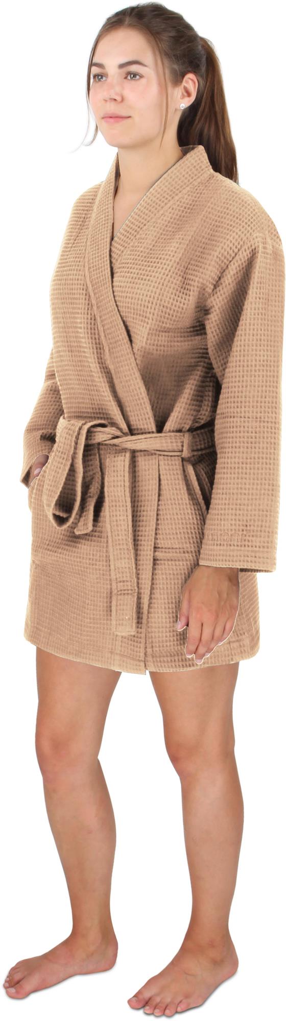 bademantel damen pique