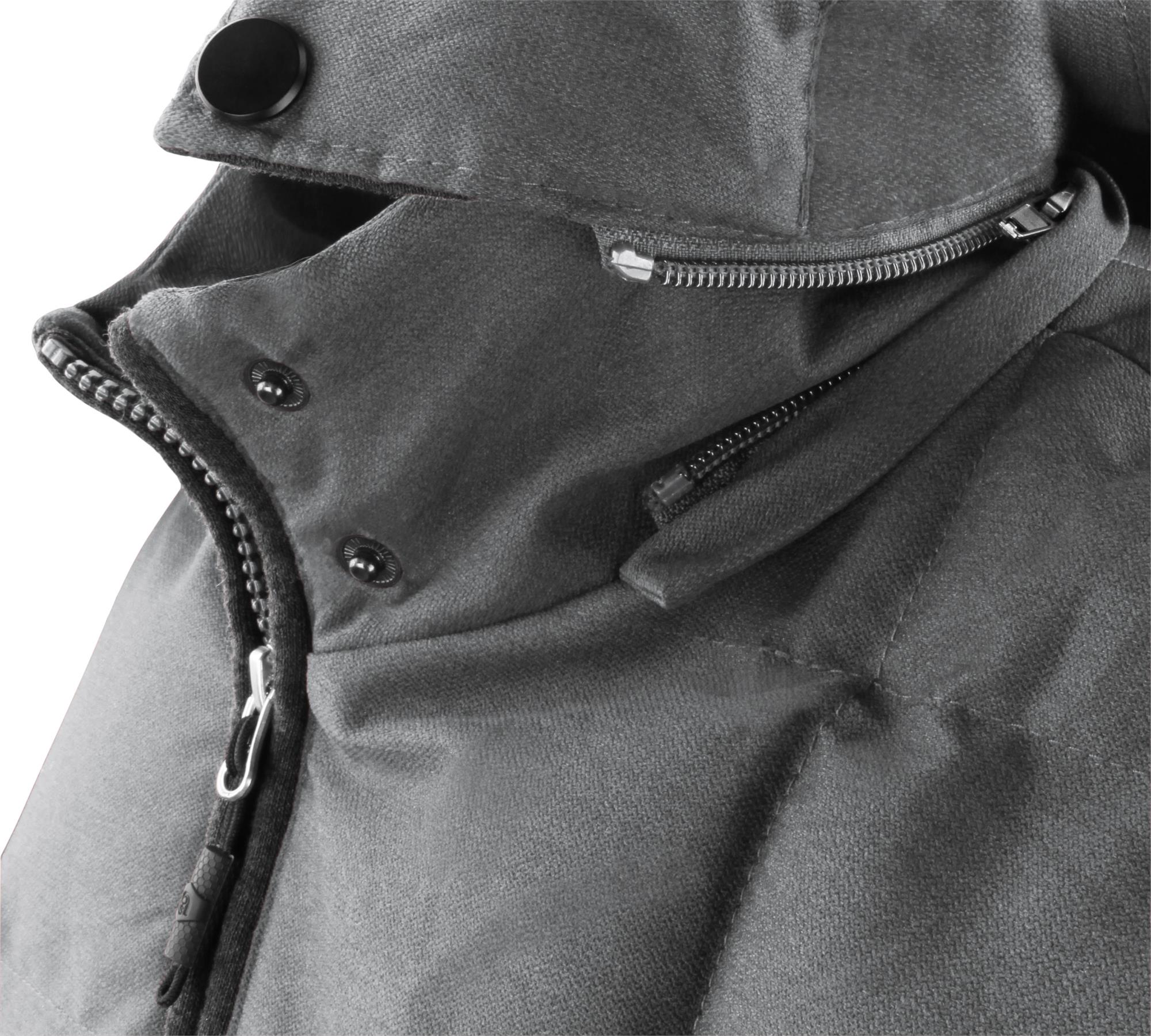 Wattierte Steppweste Bodywarmer - 100 Winddichte Outdoor Winterweste mit Kapuze