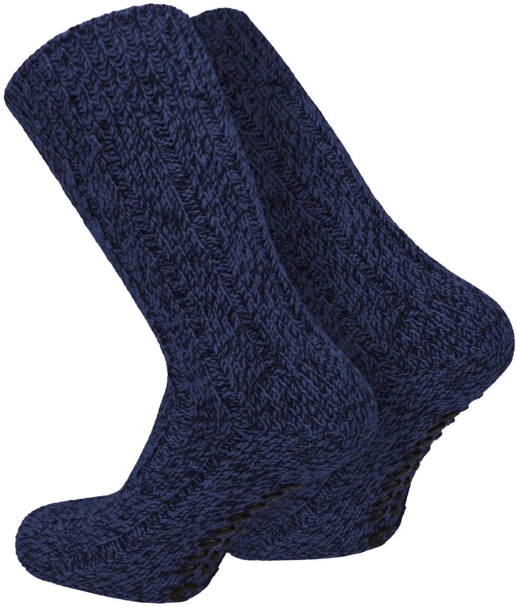 2 Paar normani® Norweger-ABS-Socken mit Schafwolle Noppensocken Homesocks - Bild 10 von 12