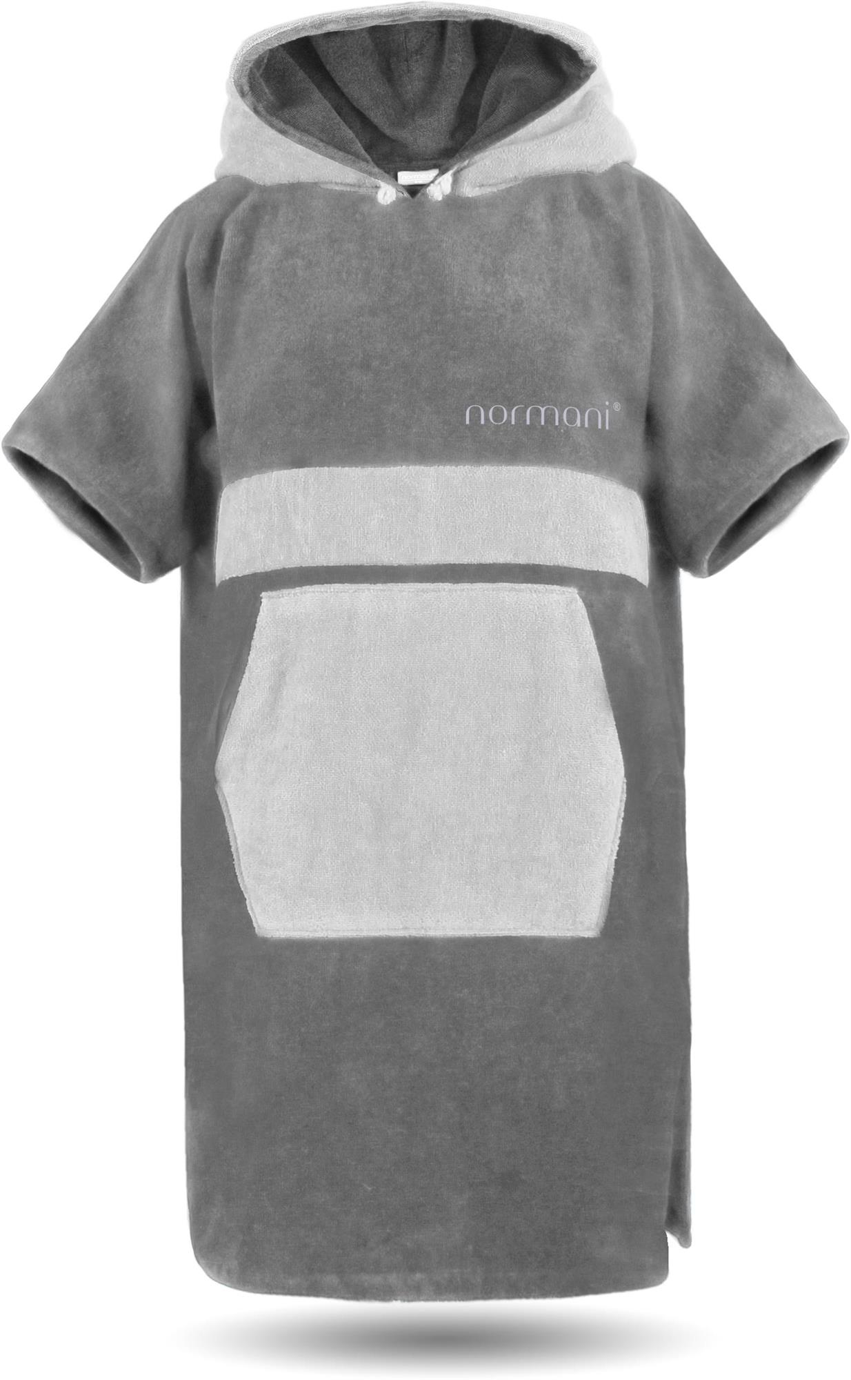 Surfer Poncho - Baumwoll Bademantel mit Kapuze - Strandumkleide Umziehhilfe - Bild 8 von 49