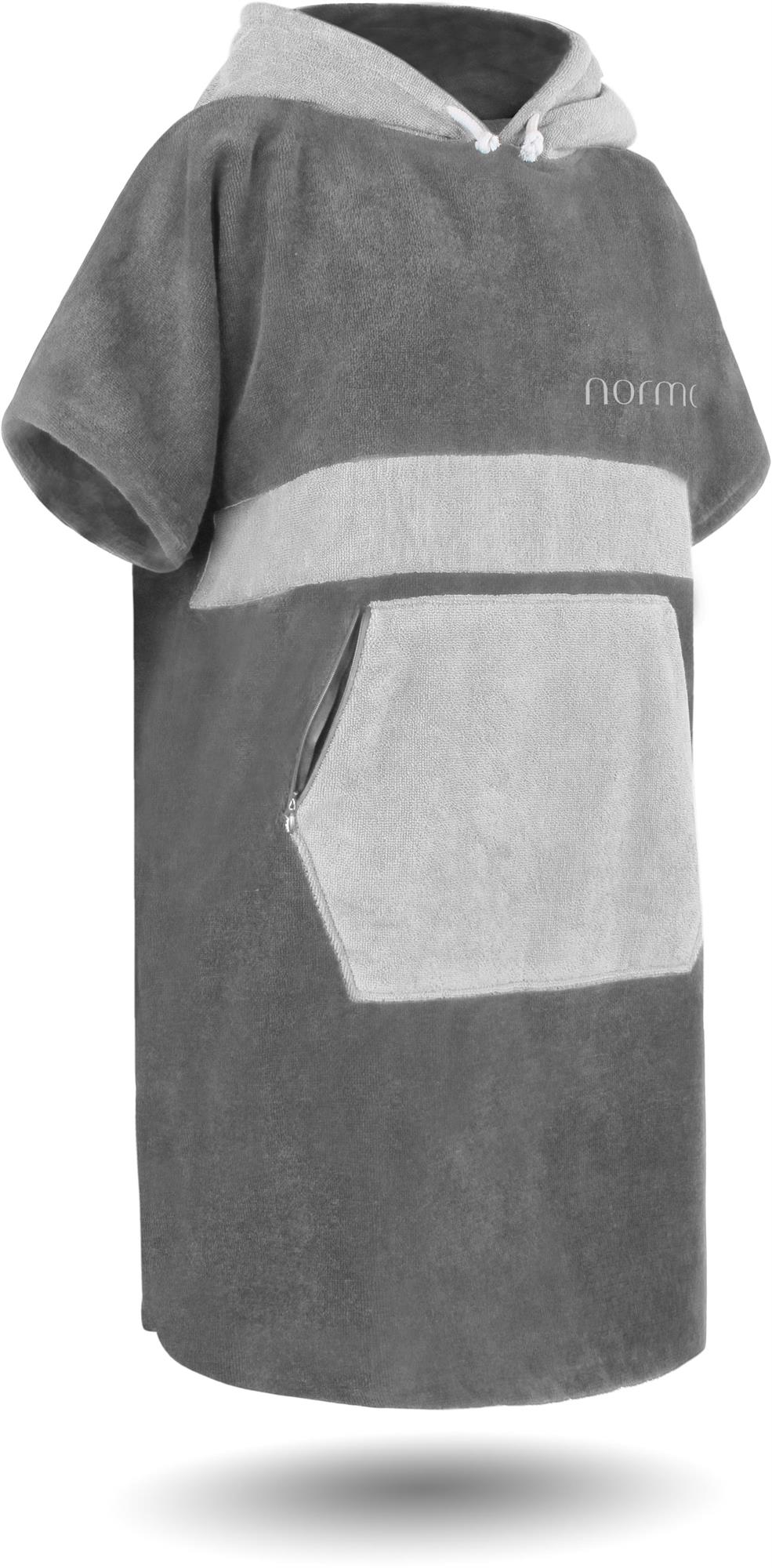 Surfer Poncho - Baumwoll Bademantel mit Kapuze - Strandumkleide Umziehhilfe - Bild 9 von 49
