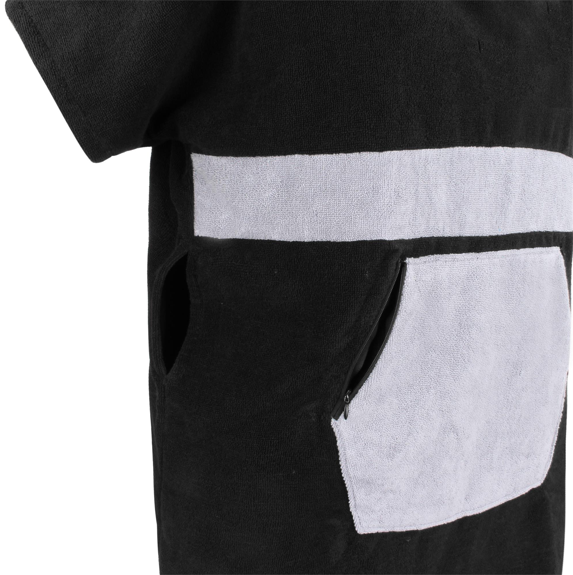 Surfer Poncho - Baumwoll Bademantel mit Kapuze - Strandumkleide Umziehhilfe - Bild 5 von 49
