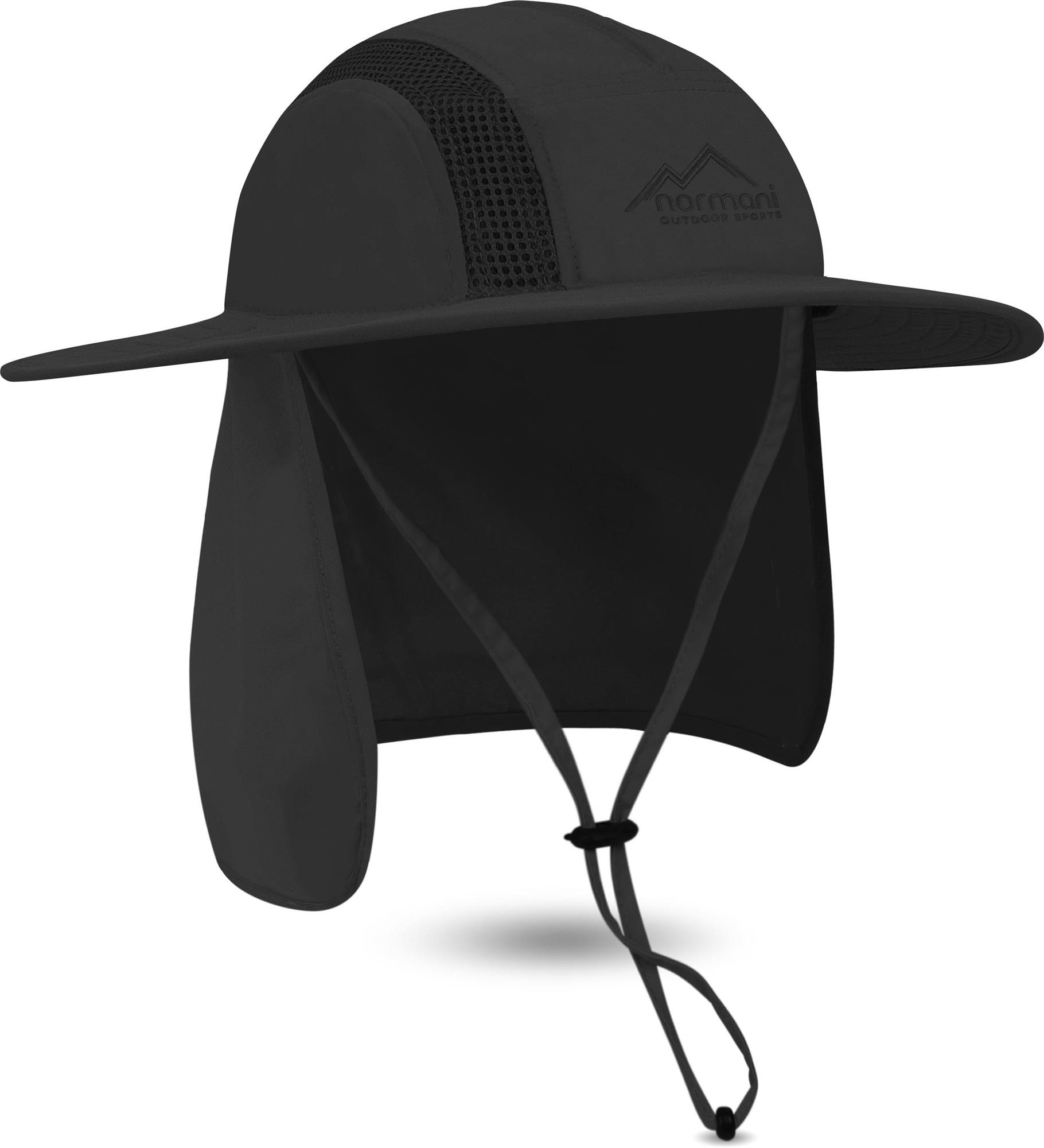 Buschhut Sonnenhut Outdoor Schlapphut mit Nackenschutz [UV-Schutz 40] Sporthut