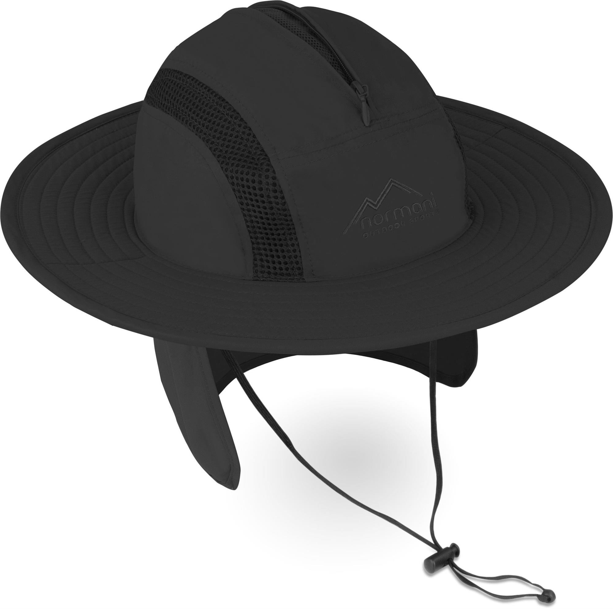 Buschhut Sonnenhut Outdoor Schlapphut mit Nackenschutz [UV-Schutz 40] Sporthut