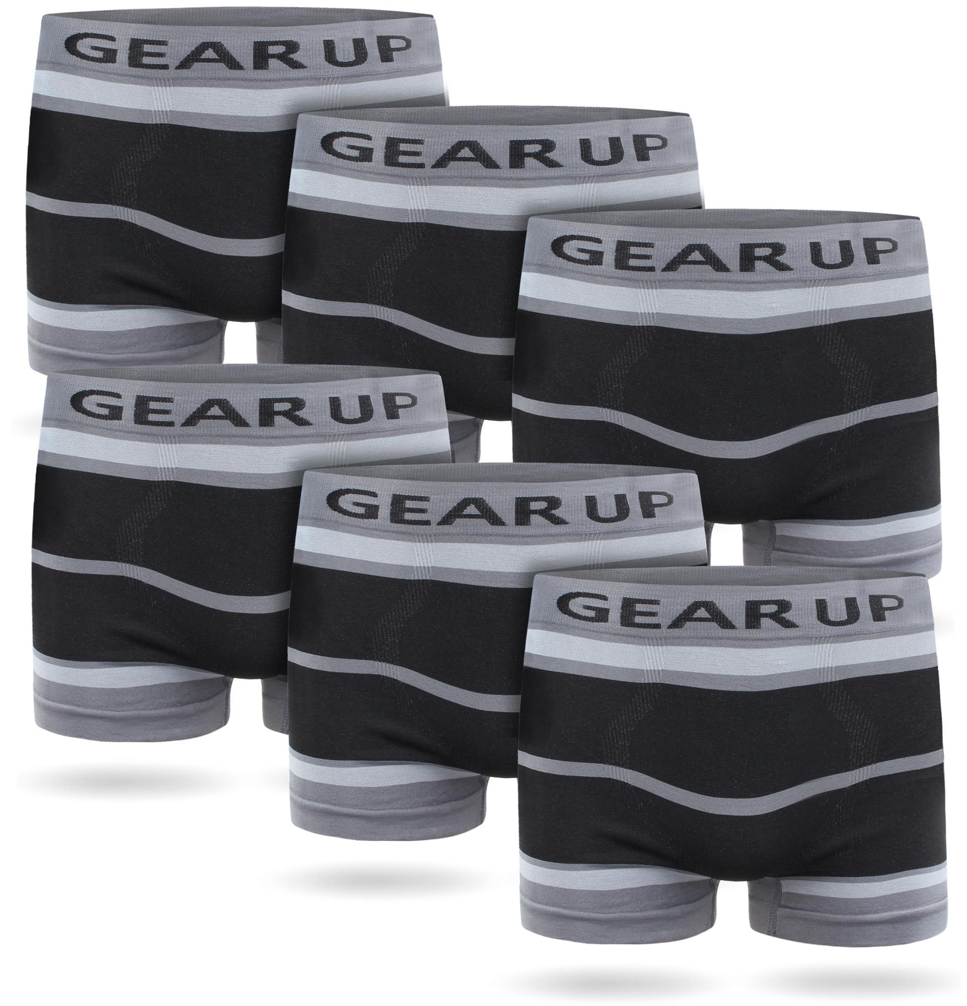 6er Pack Boxershorts Retropants Trunks Shorts Unterhose Unterwäsche Herren