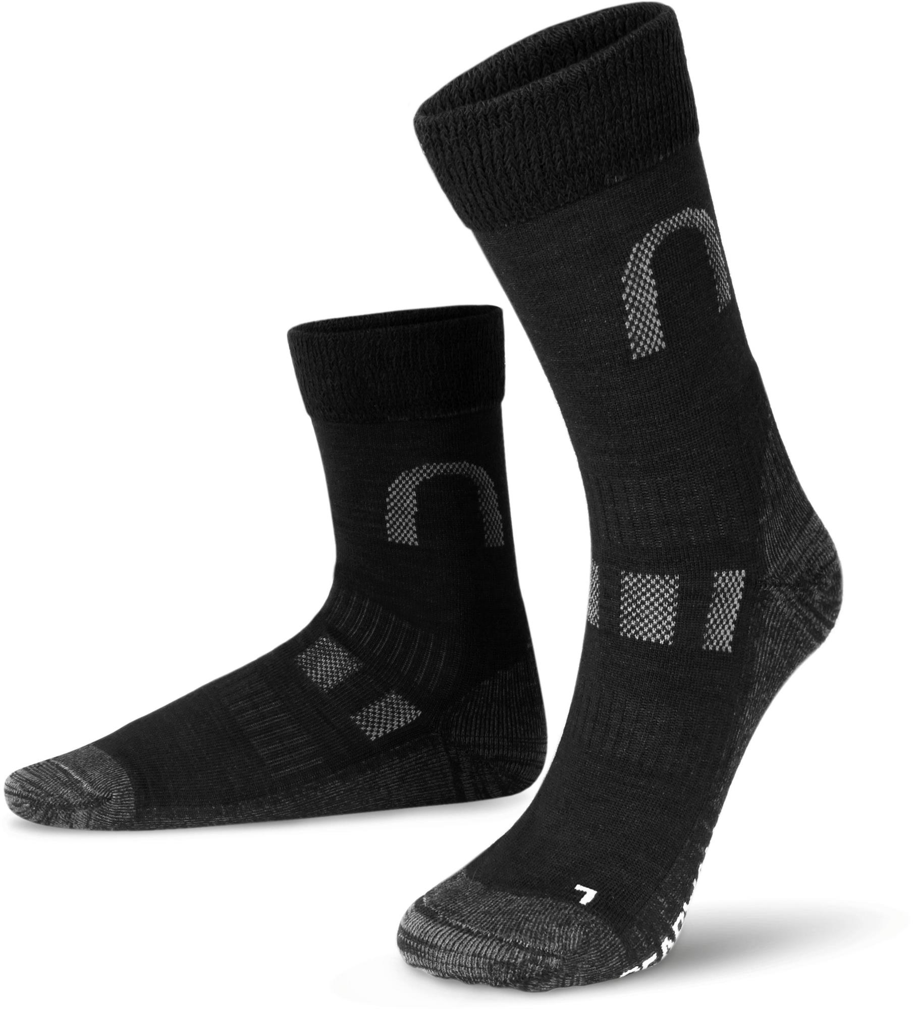 2 Paar Merinowollsocken – Wandersocken & Trekkingsocken, Temperaturregulierend - Bild 14 von 16