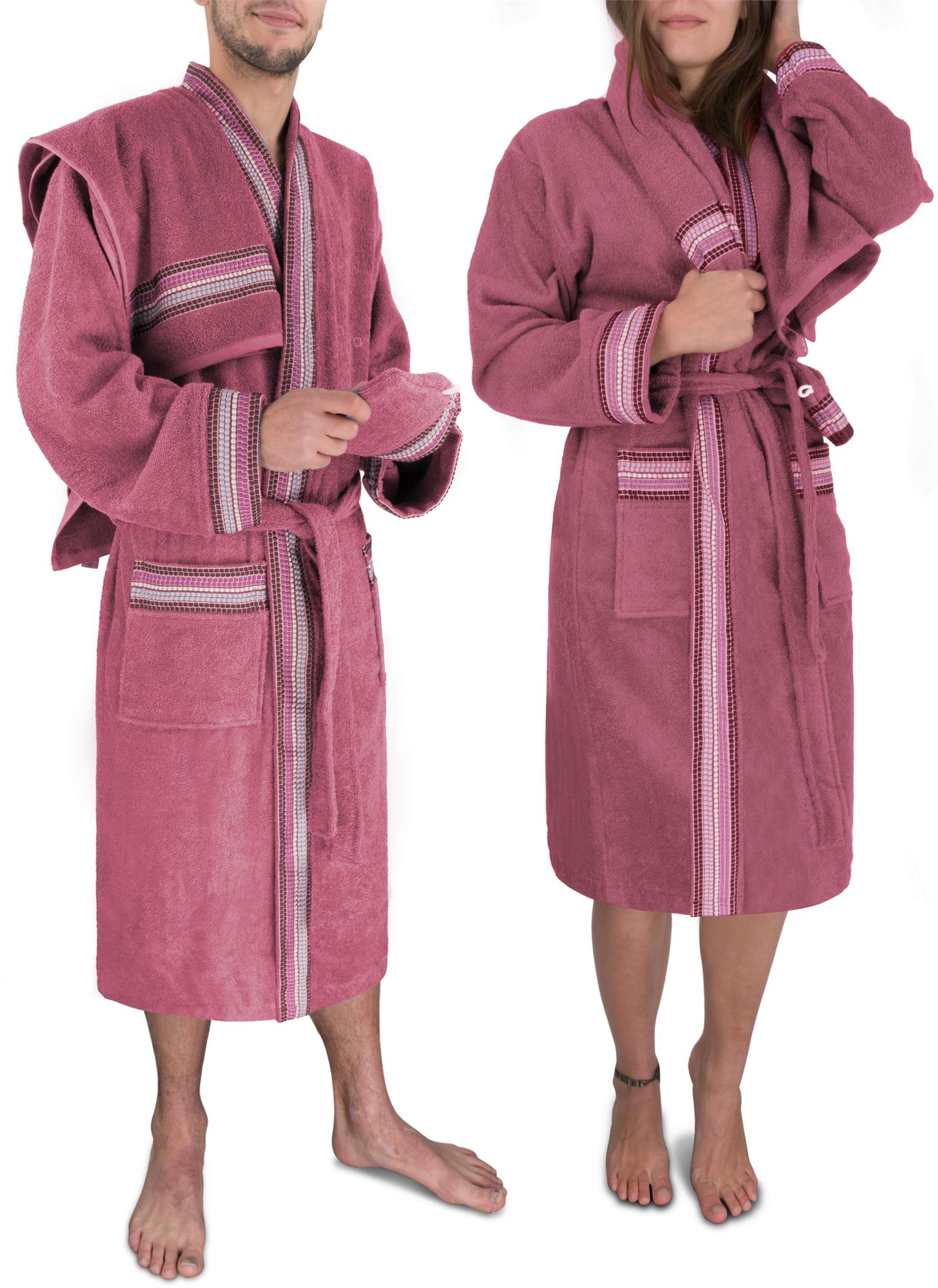 Bademantel „Lean“ aus 100 % Bio-Baumwolle für Damen und Herren - Bild 15 von 54