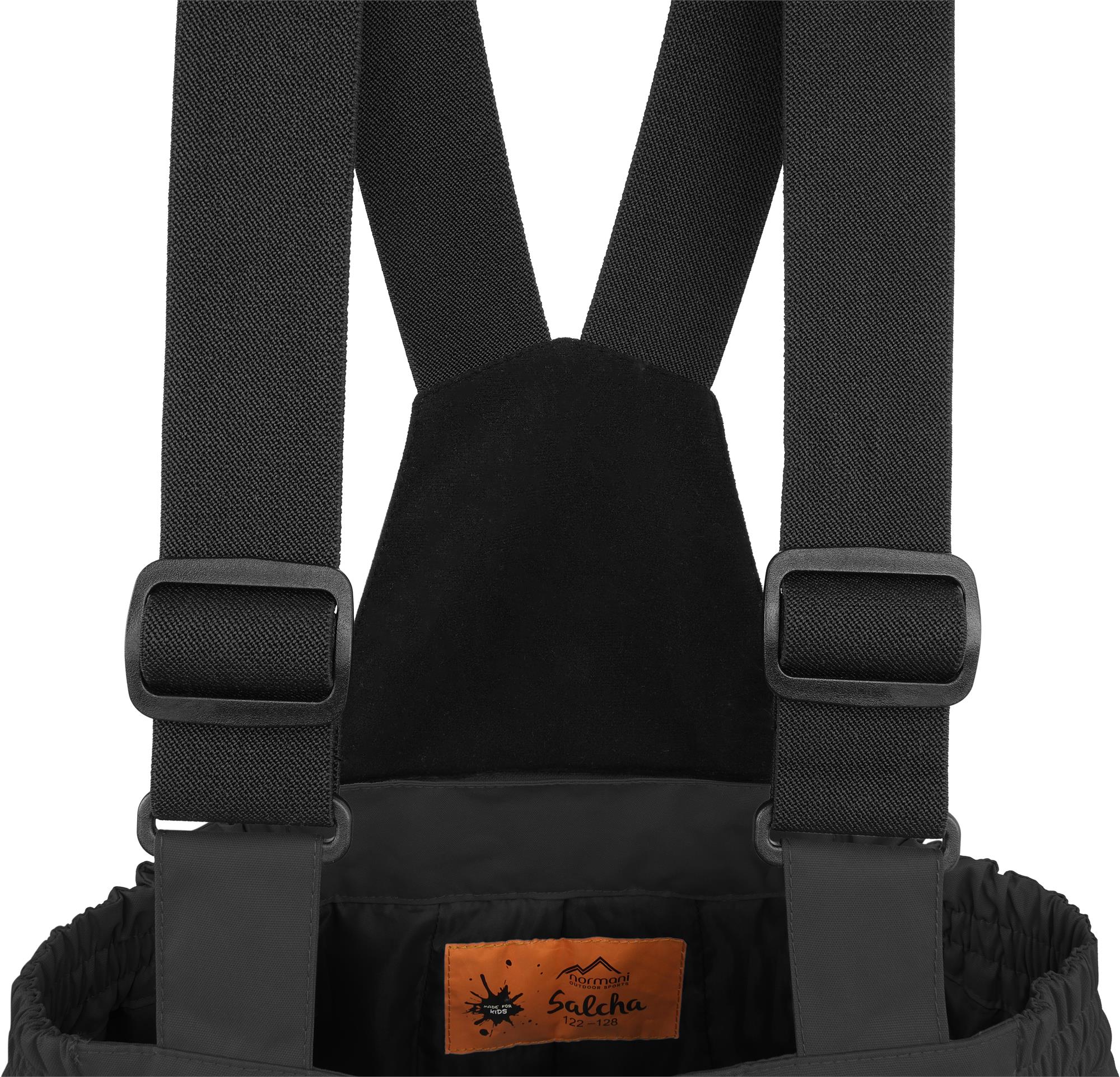 Kinder Winterhose wasserdichte Thermohose Skihose mit abnehmbaren Hosenträgern