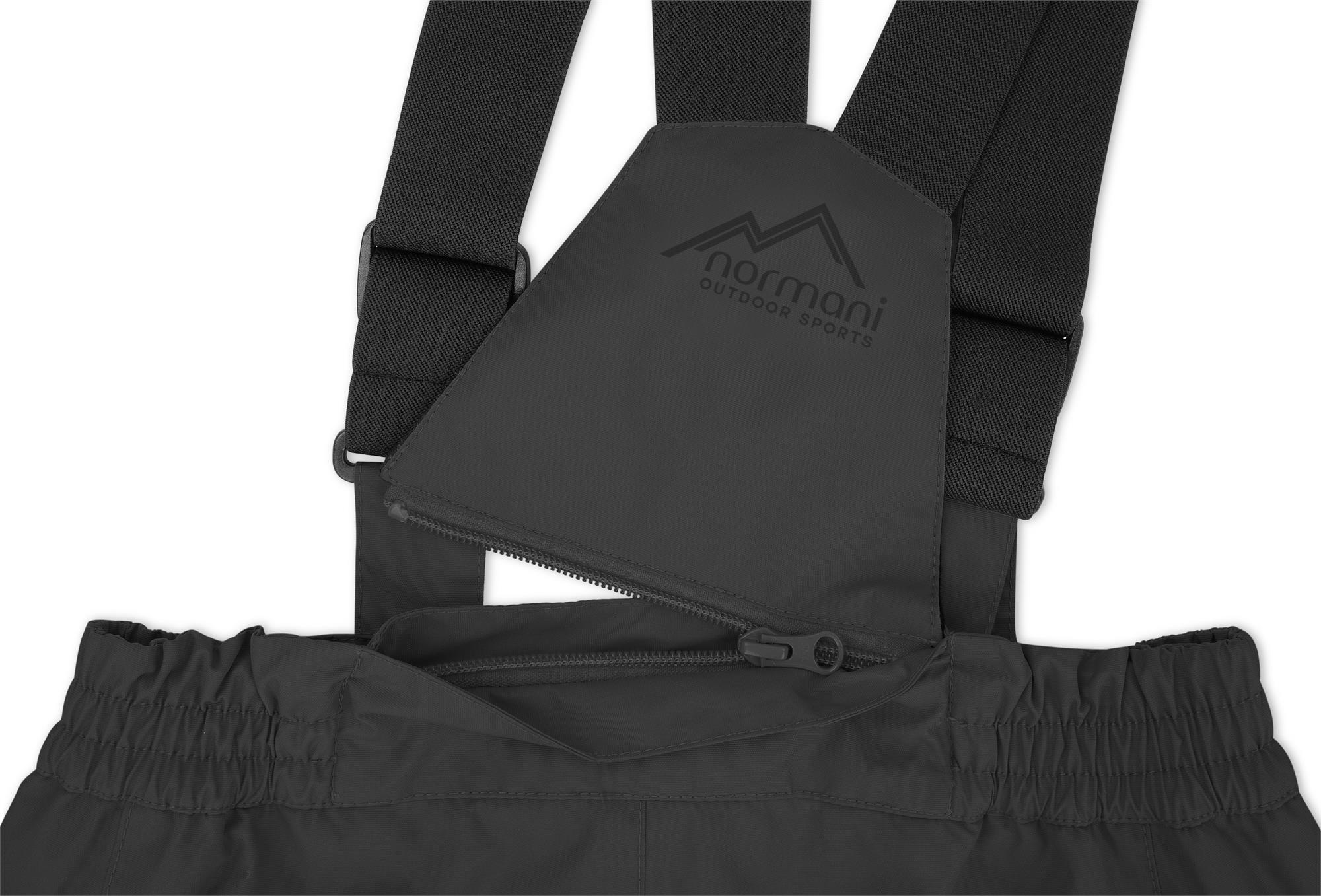 Kinder Winterset bestehend aus Windbreaker Winterjacke und Schneehose mit Träger