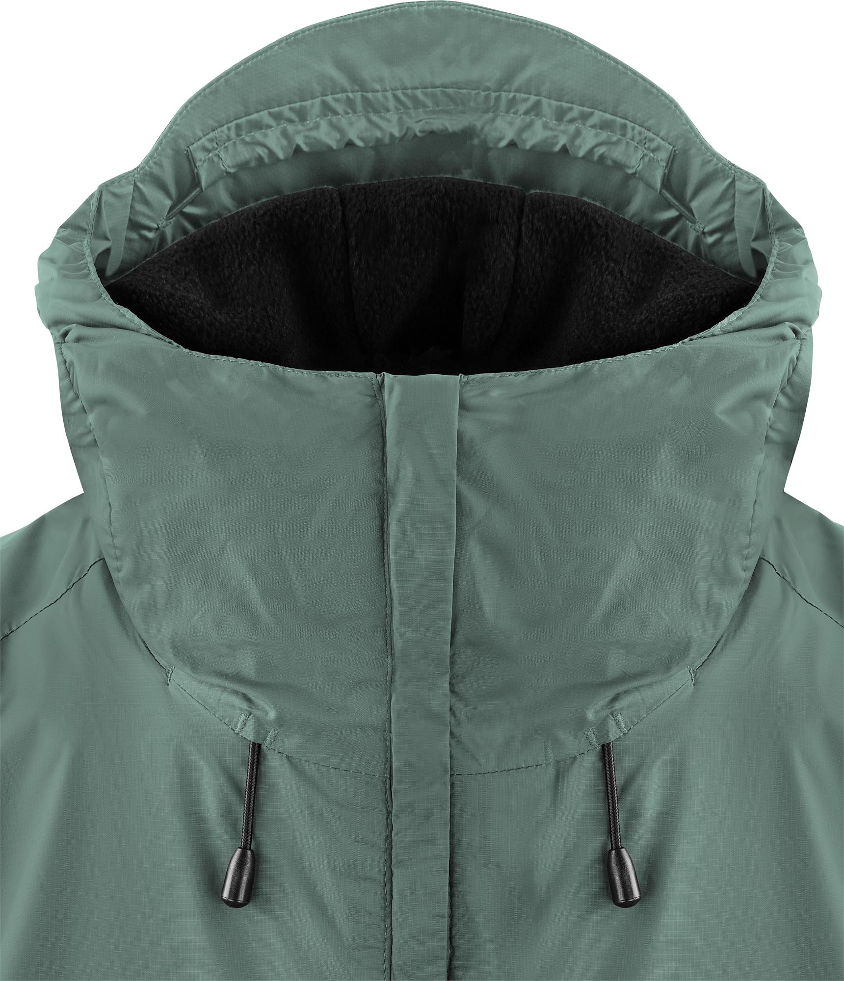 Herren Windbreaker Winterjacke Schlupfjacke Winter Anorak mit Fleece ...