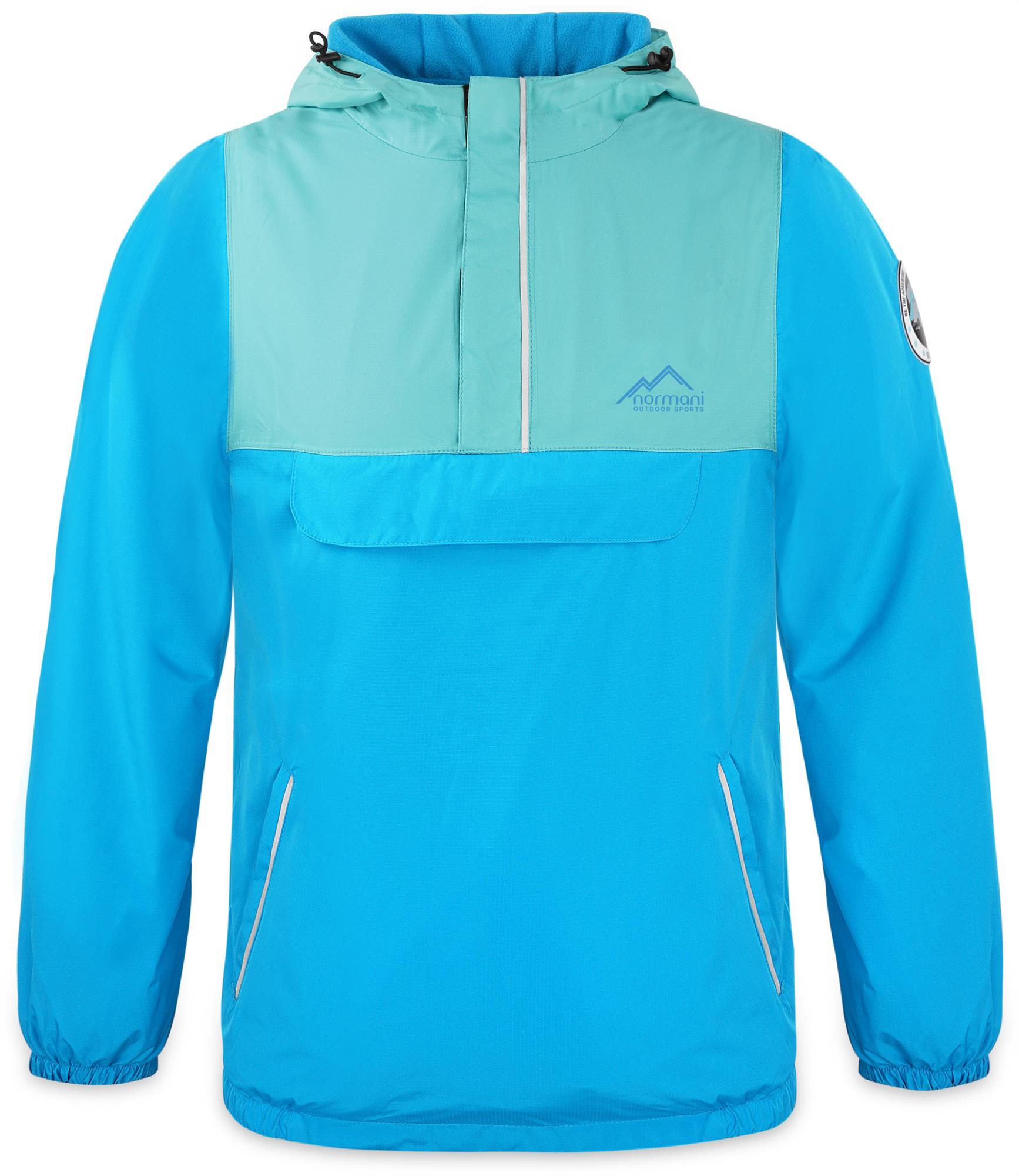 Kinder Windbreaker Winterjacke mit Kapuze und Reflektoren - warmes Fleecefutter 