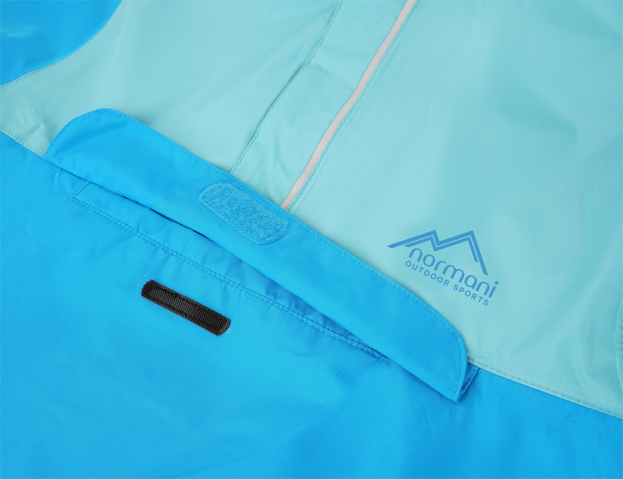 Kinder Windbreaker Winterjacke mit Kapuze und Reflektoren - warmes Fleecefutter 