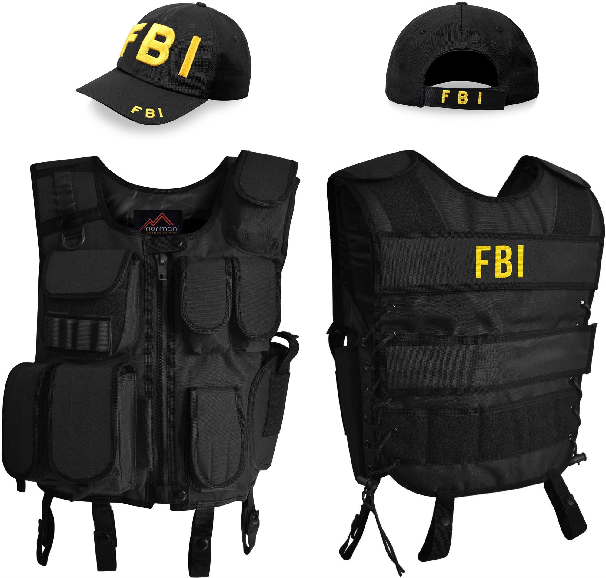 SWAT Kostüm bestehend aus Weste und Cap Größe XS - 4XL wählbar in Profi Qualität - Bild 16 von 41