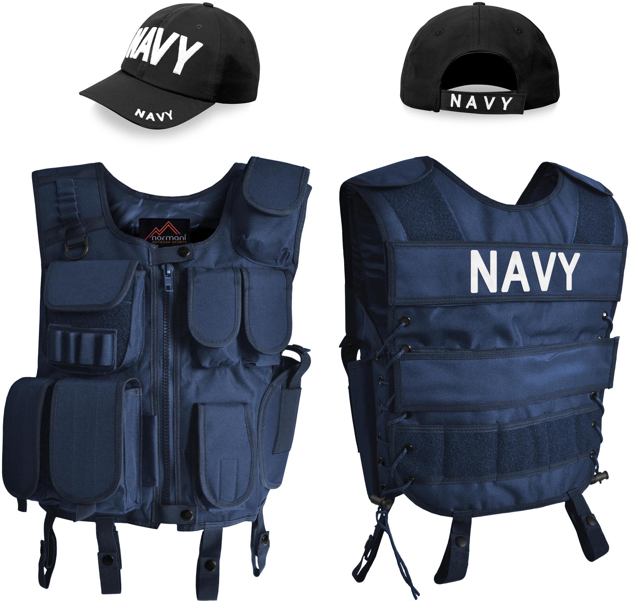 SWAT Kostüm bestehend aus Weste und Cap Größe XS - 4XL wählbar in Profi Qualität - Bild 36 von 41