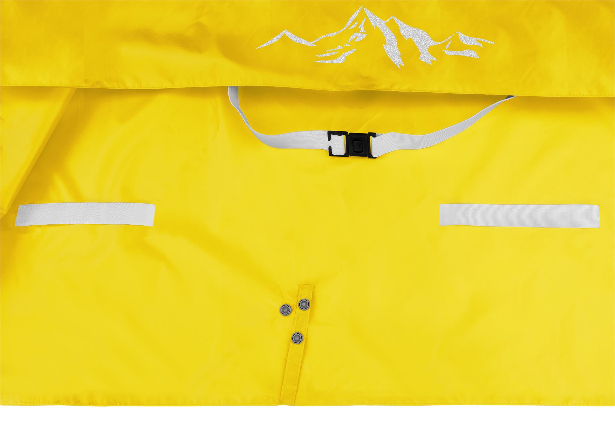 Kinder Wasserdichter Regenponcho Regencape mit Ärmeln für Junge und Mädchen