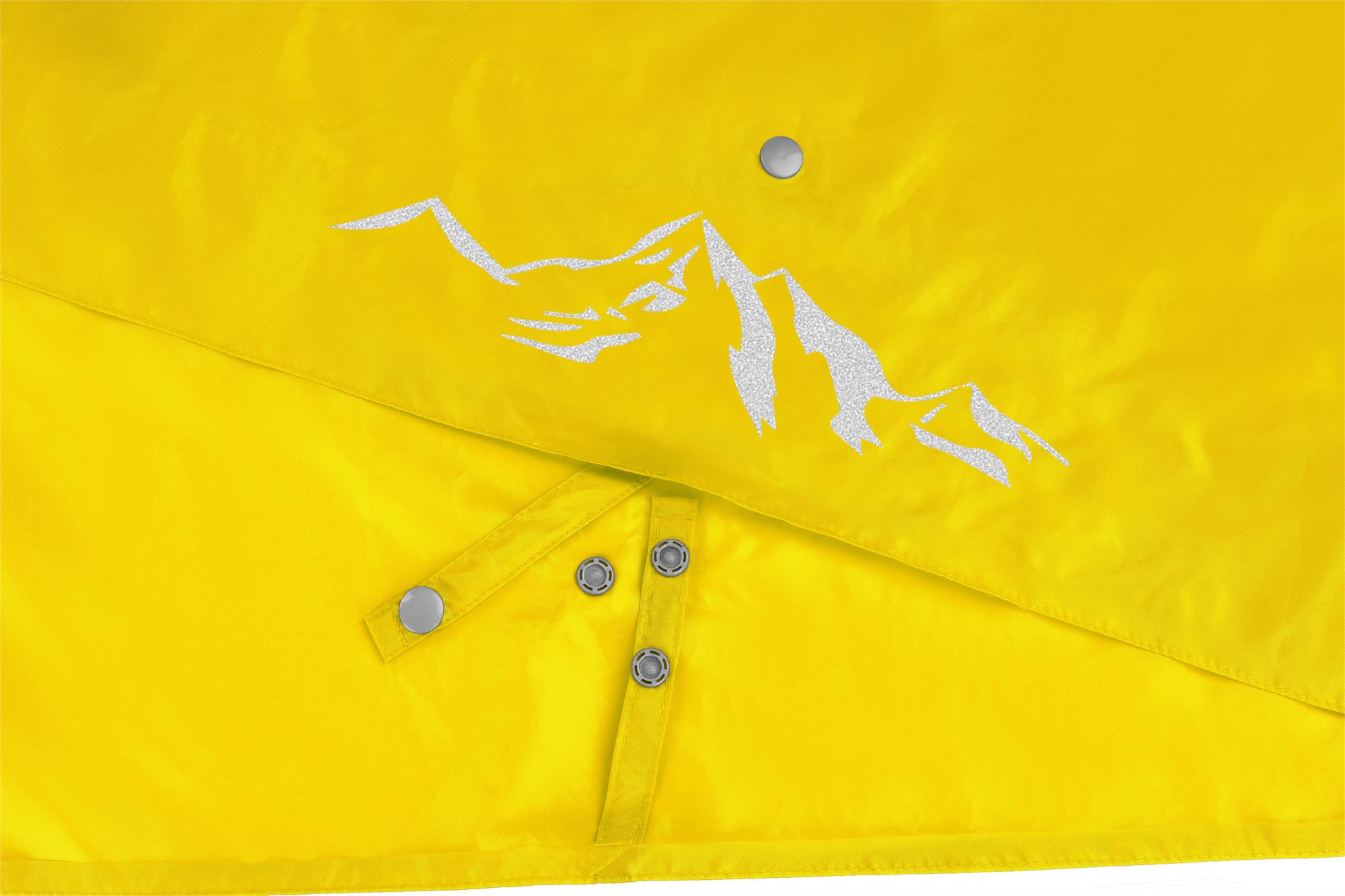 Kinder Wasserdichter Regenponcho Regencape mit Ärmeln für Junge und Mädchen