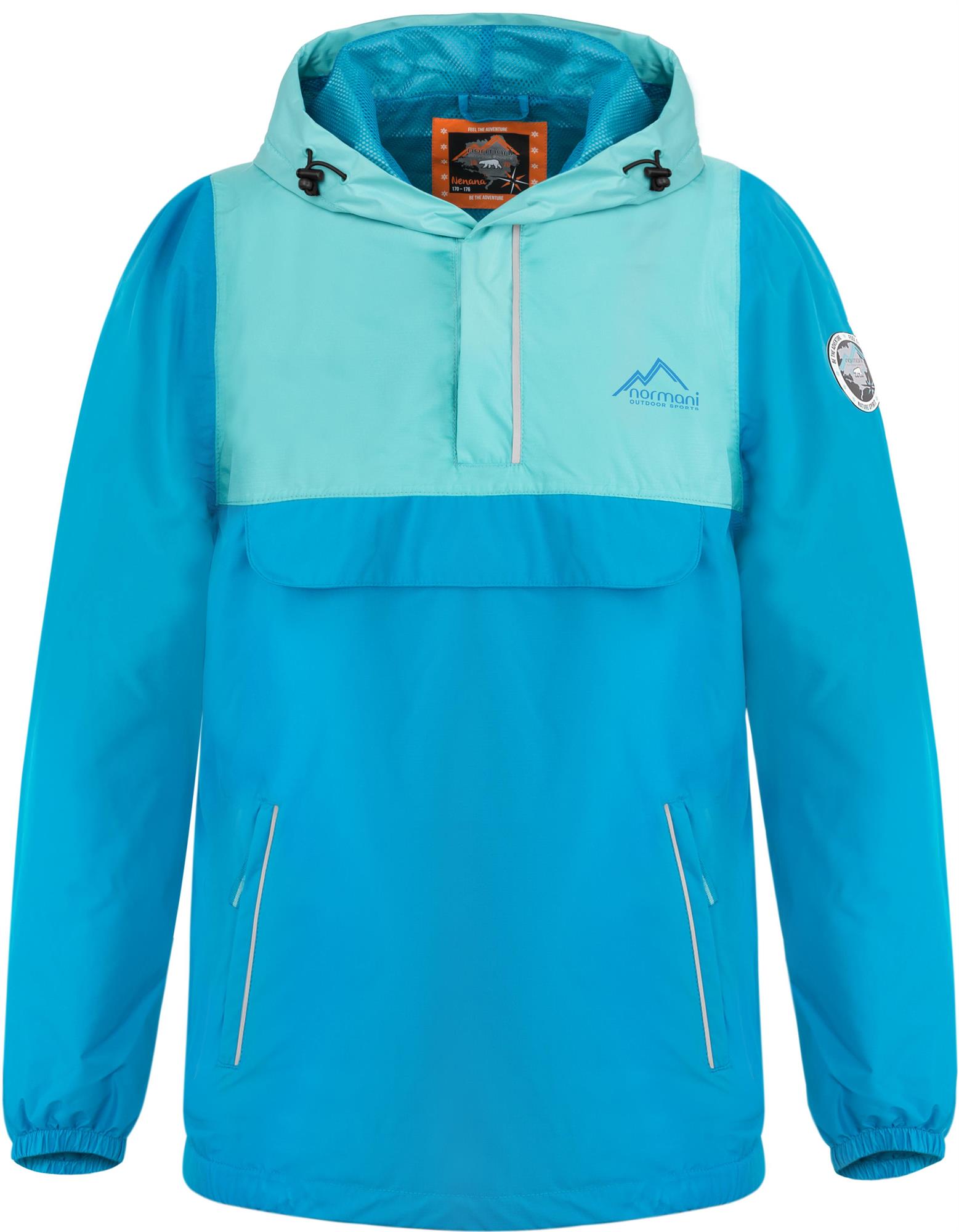 Kinder Windbreaker Sommerjacke Regenjacke wasserdichte Reflektoren Schlupfjacke