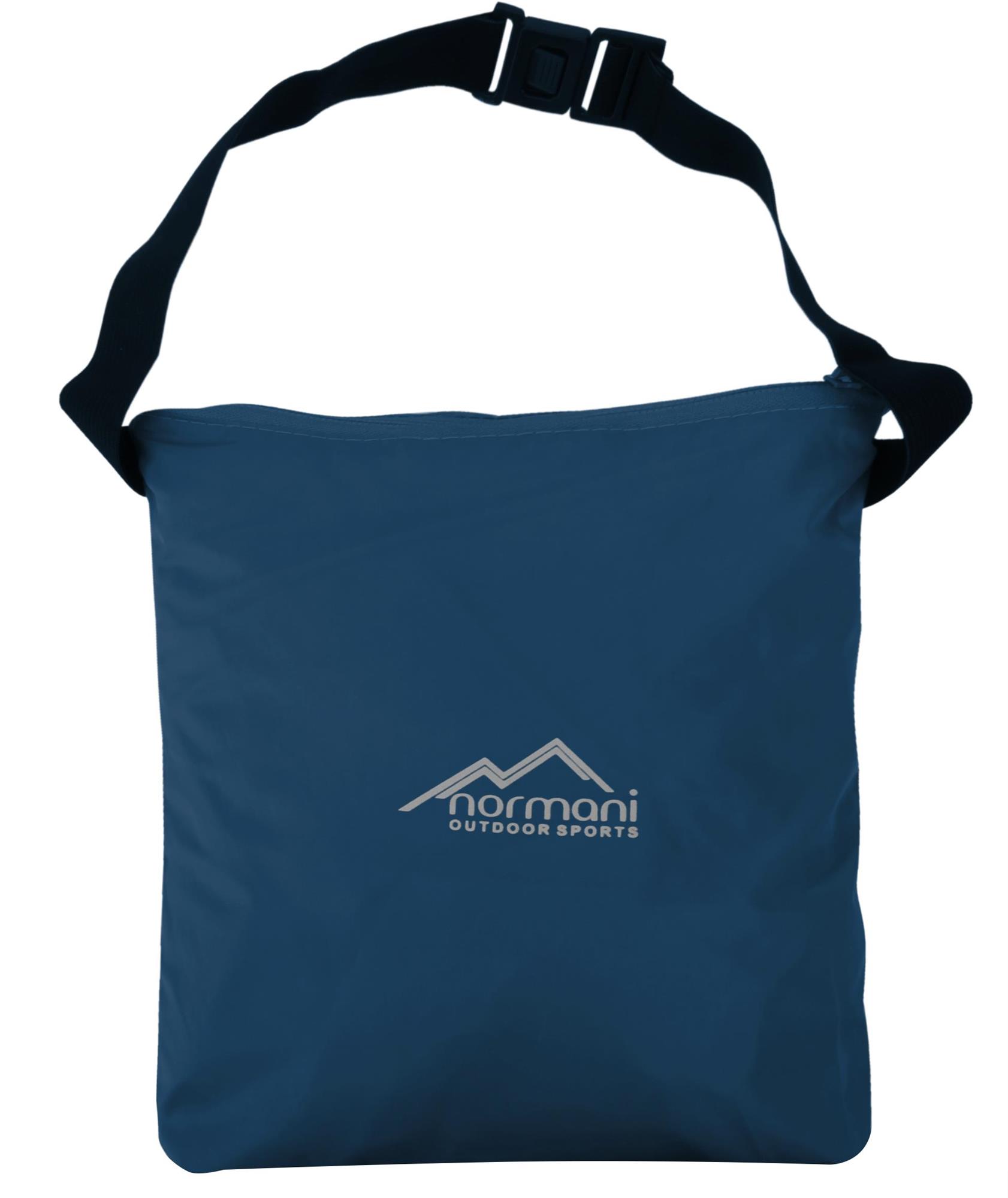 Unisex Wasserdichter Regenponcho mit Ärmeln Brusttasche Reflektoren - Extra Lang