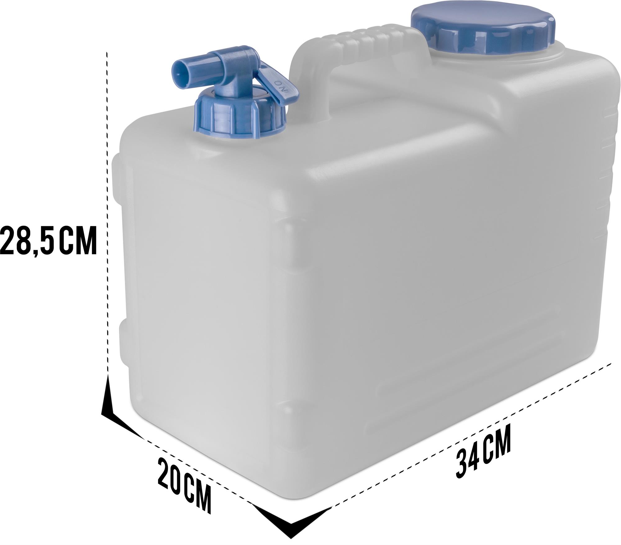 HDPE Wasserkanister Mehrzweckkanister Trinkwasserbehälter Camping-Kanister 15L