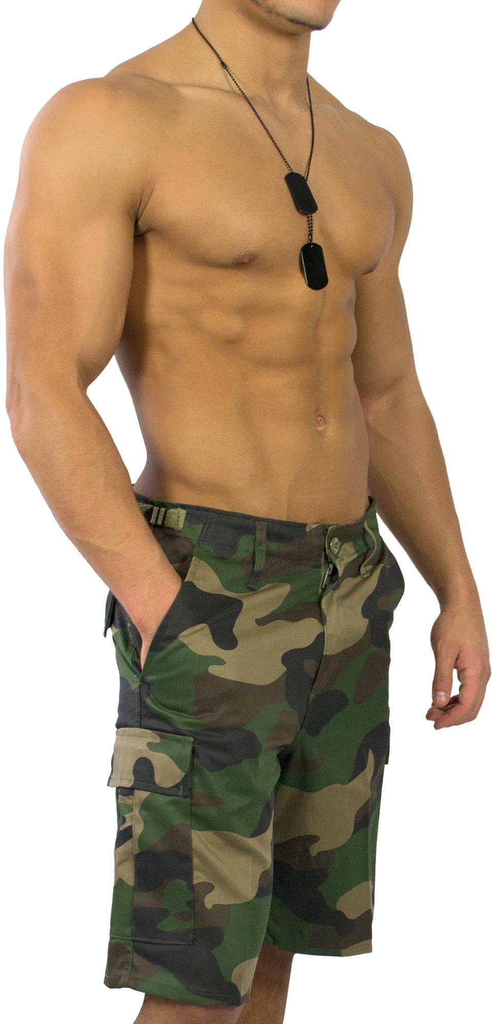 Herren BDU Bermuda Short Cargo-Short Sommerhose kurze-Short Feldhose XS bis 8XL - Bild 12 von 40