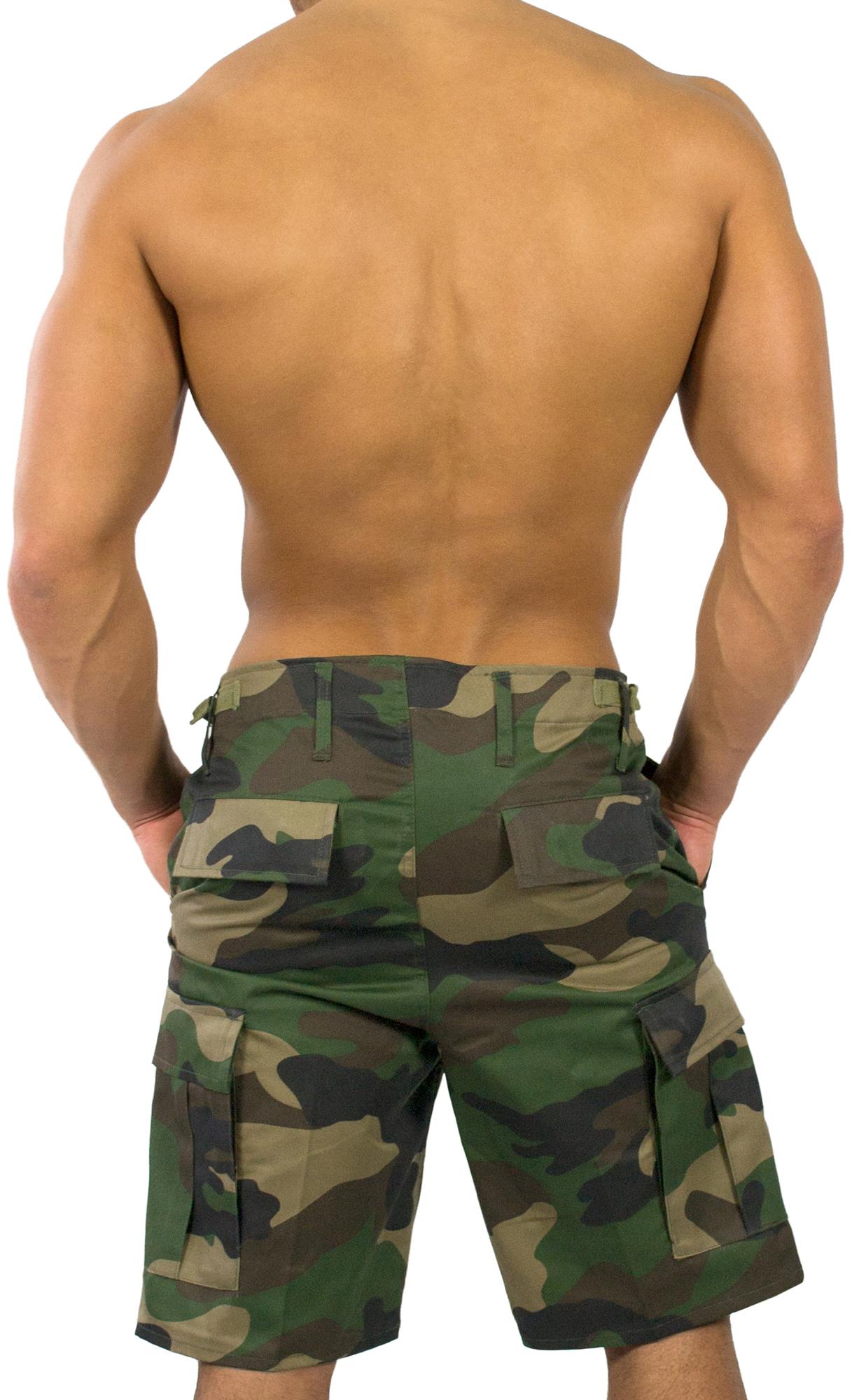 Herren BDU Bermuda Short Cargo-Short Sommerhose kurze-Short Feldhose XS bis 8XL - Bild 13 von 40