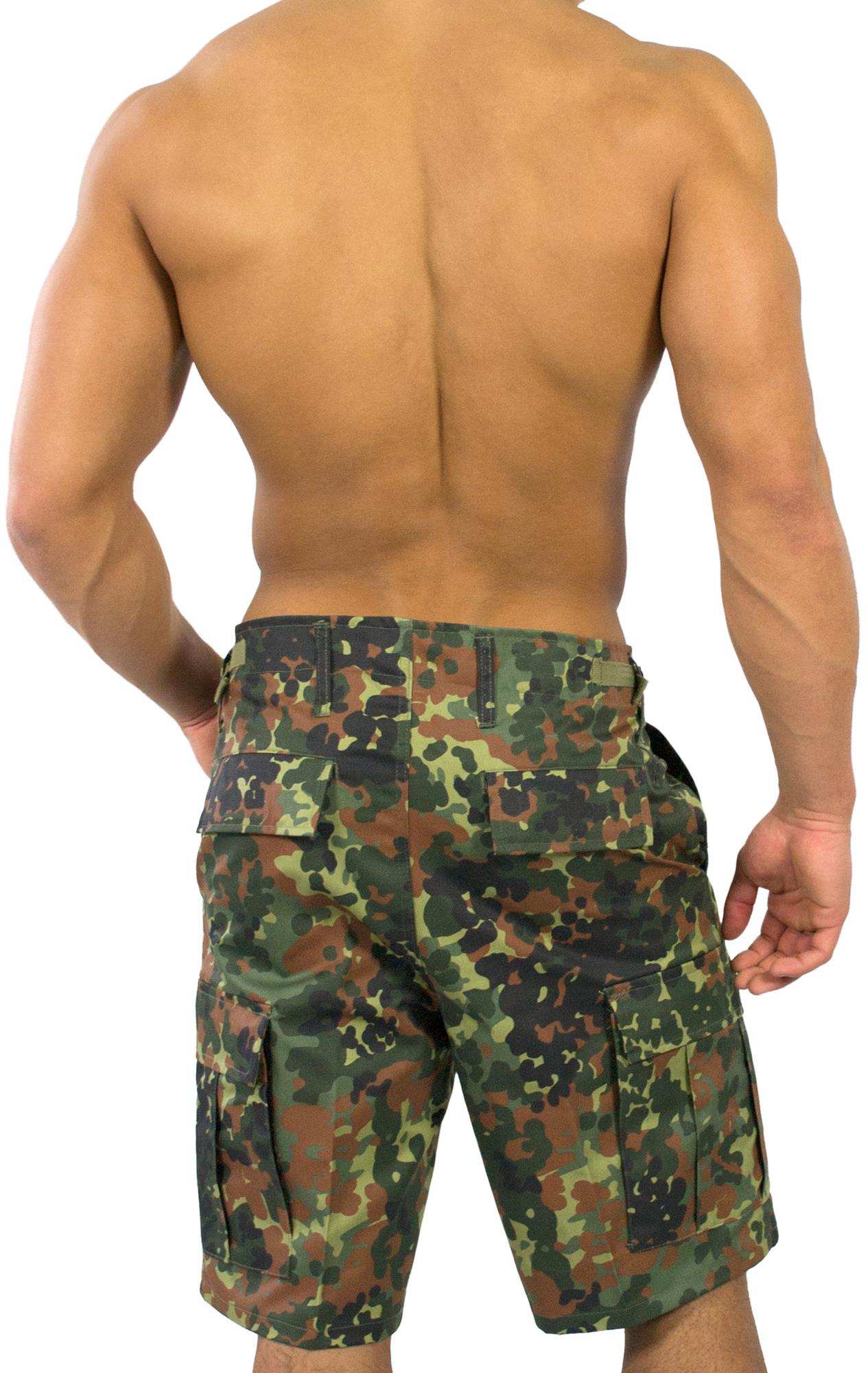 Herren BDU Bermuda Short Cargo-Short Sommerhose kurze-Short Feldhose XS bis 8XL - Bild 16 von 40