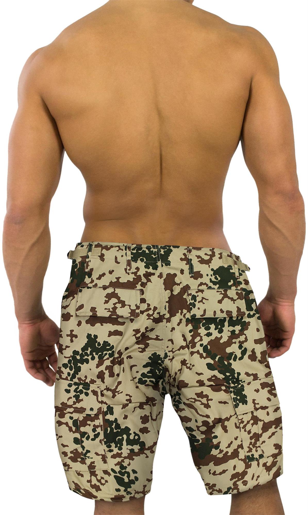 Herren BDU Bermuda Short Cargo-Short Sommerhose kurze-Short Feldhose XS bis 8XL - Bild 18 von 40
