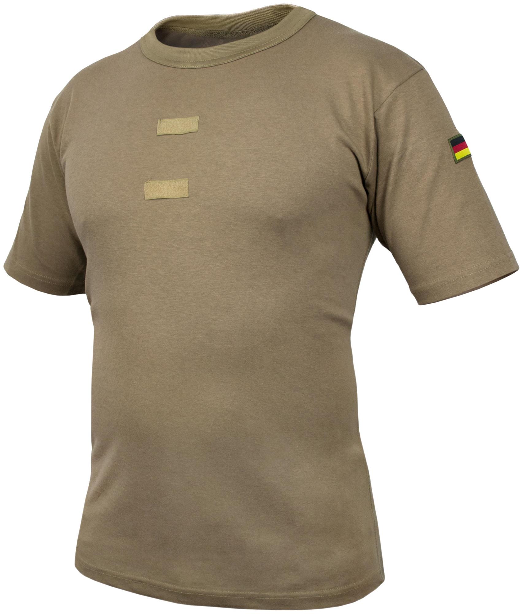 BW T-Shirt Unterhemd Tropen beige khaki braun Orginal Neu Gr 4-10 S 4XL 
