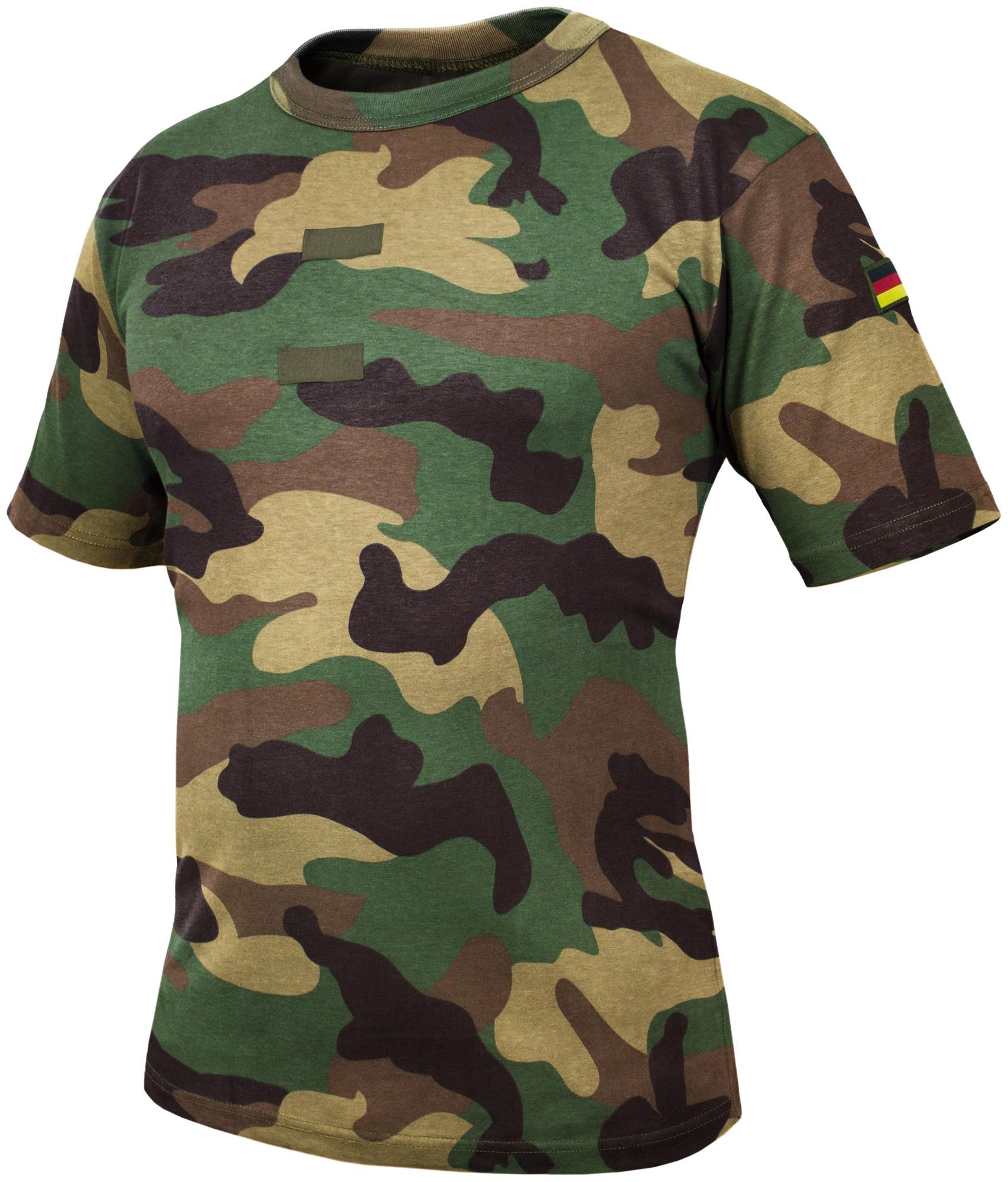 Herren Tactical T-Shirt "Tropen" mit deutschem Nationalitätsabzeichen - Bild 14 von 29