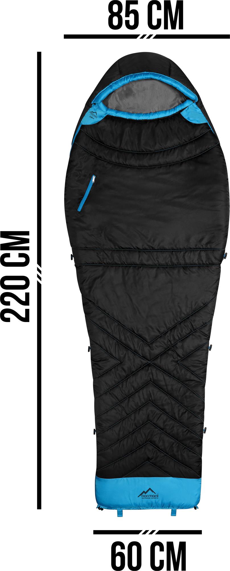 Miniaturansicht 10  - Outdoor Biwak Schlafsack mit Arm und Bein-Öffnungen Mumienschlafsack Camping -9°
