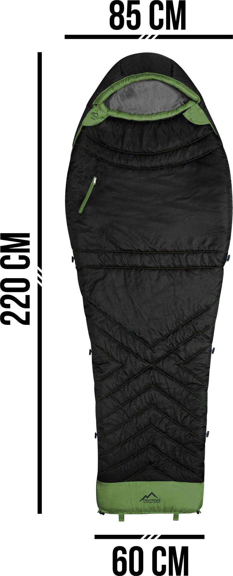 Miniaturansicht 16  - Outdoor Biwak Schlafsack mit Arm und Bein-Öffnungen Mumienschlafsack Camping -9°