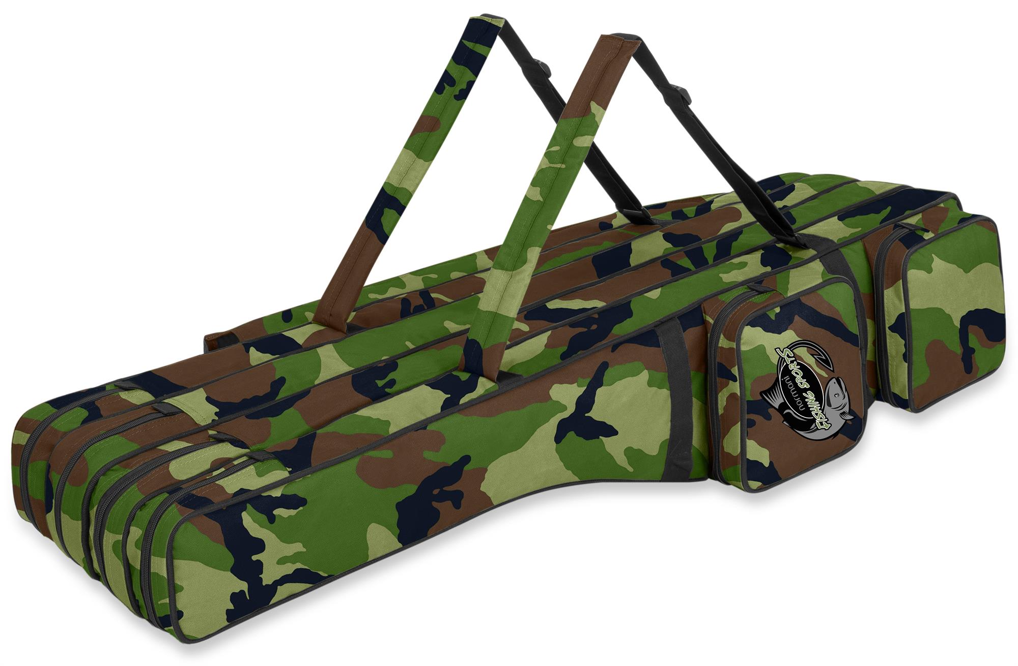 Rutentasche Angeltasche für 8 Ruten - Rutenfutteral Angelkoffer Angelrutentasche - Bild 16 von 91