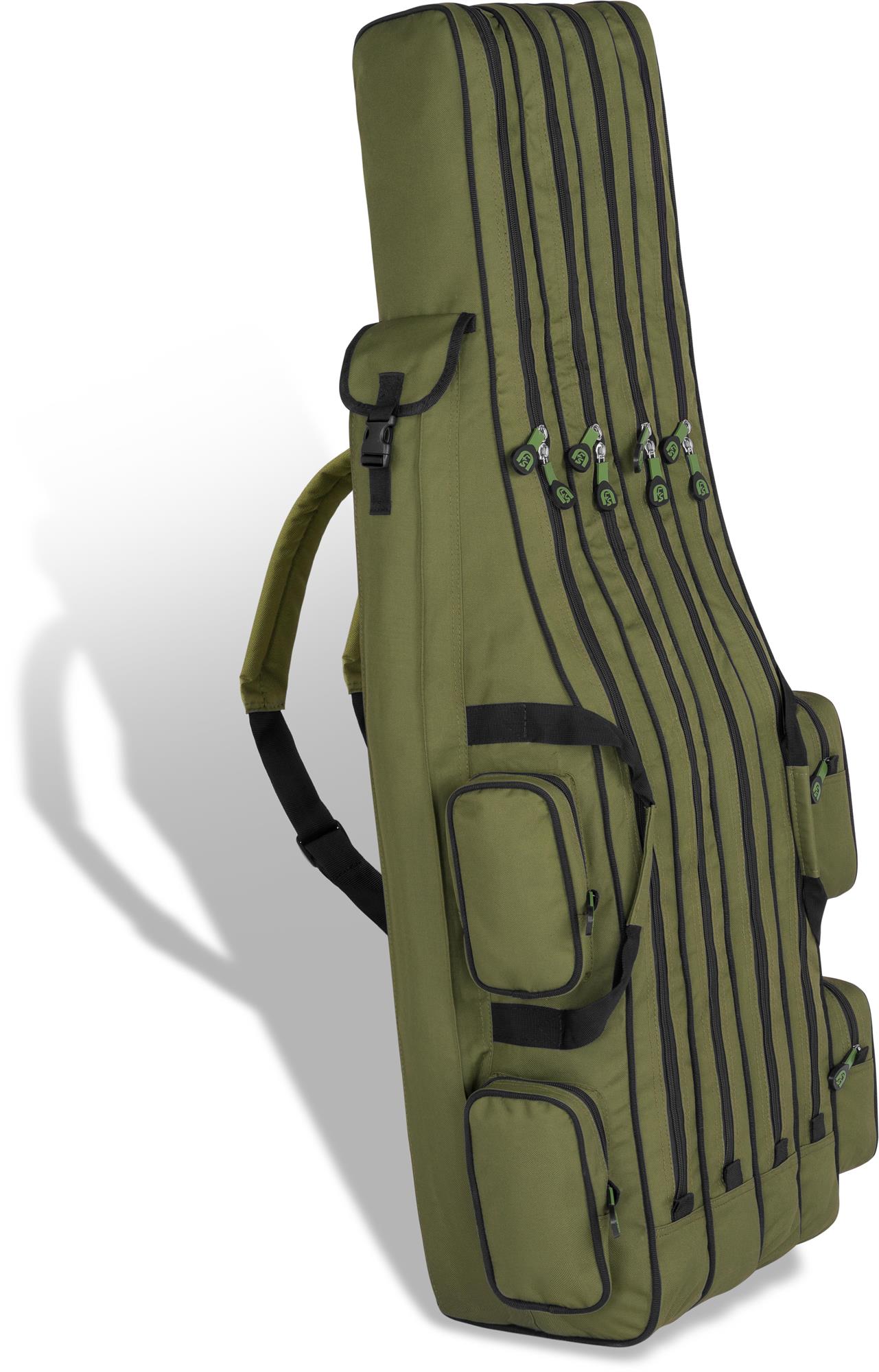 Rutentasche Angeltasche für 8 Ruten - Rutenfutteral Angelkoffer Angelrutentasche - Bild 8 von 91