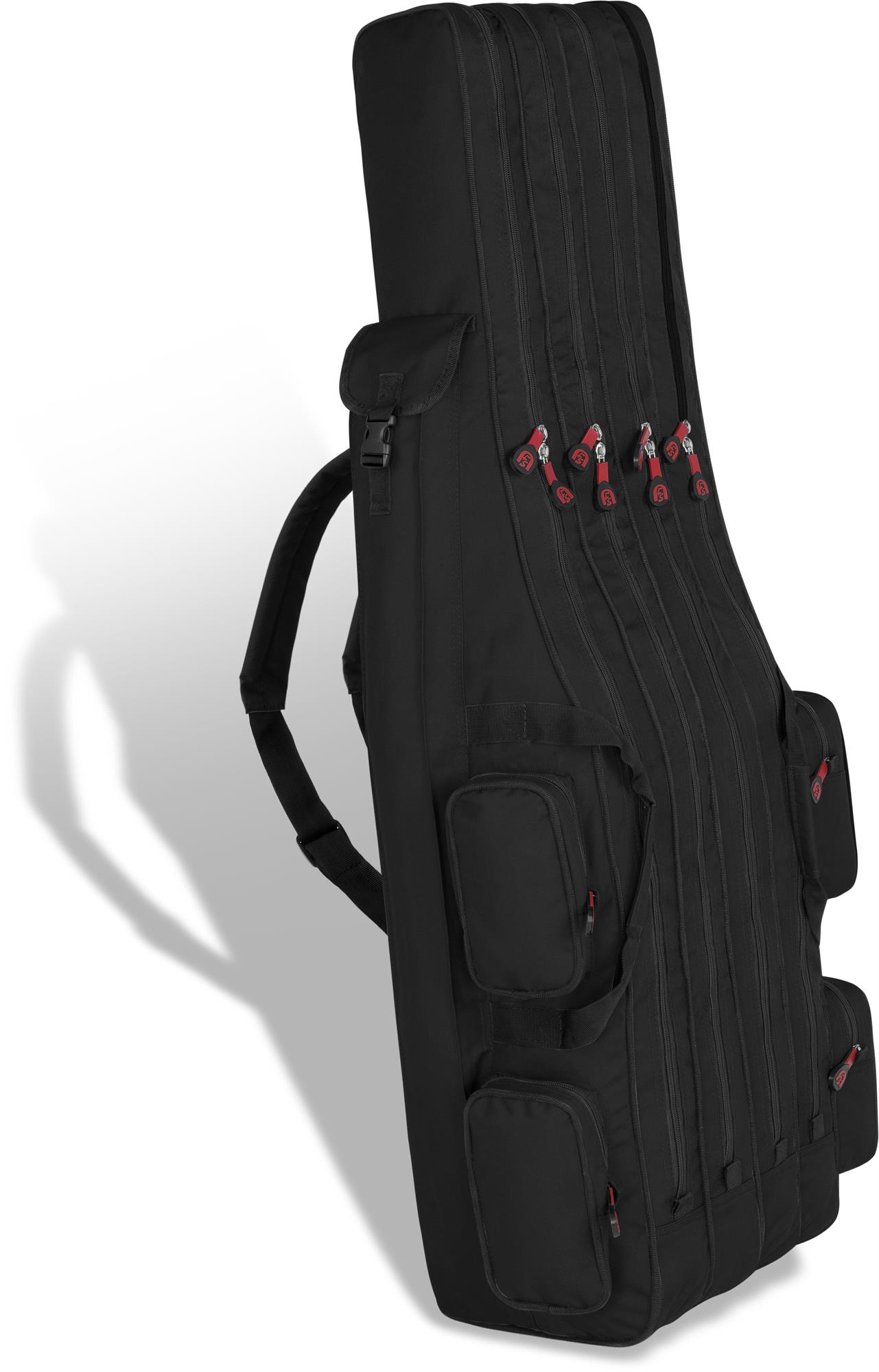 Rutentasche Rutenfutteral 2+2 12 ft 190cm Futteral 2 Rod Padded Sleeve 