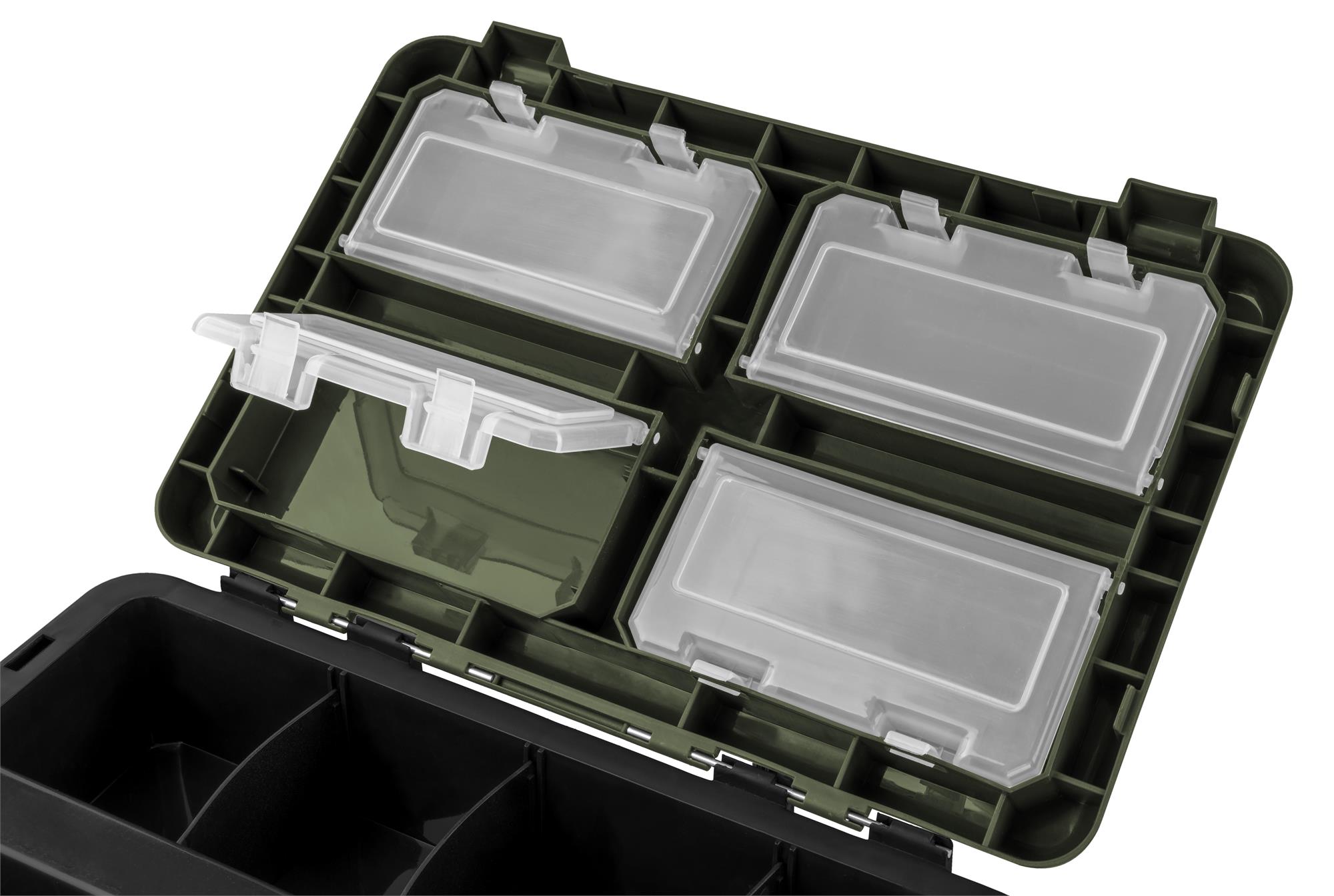Sitzkiepe Angelrucksack Multi-Angelbox Sitz- und Gerätekasten inkl. 4 Boxen