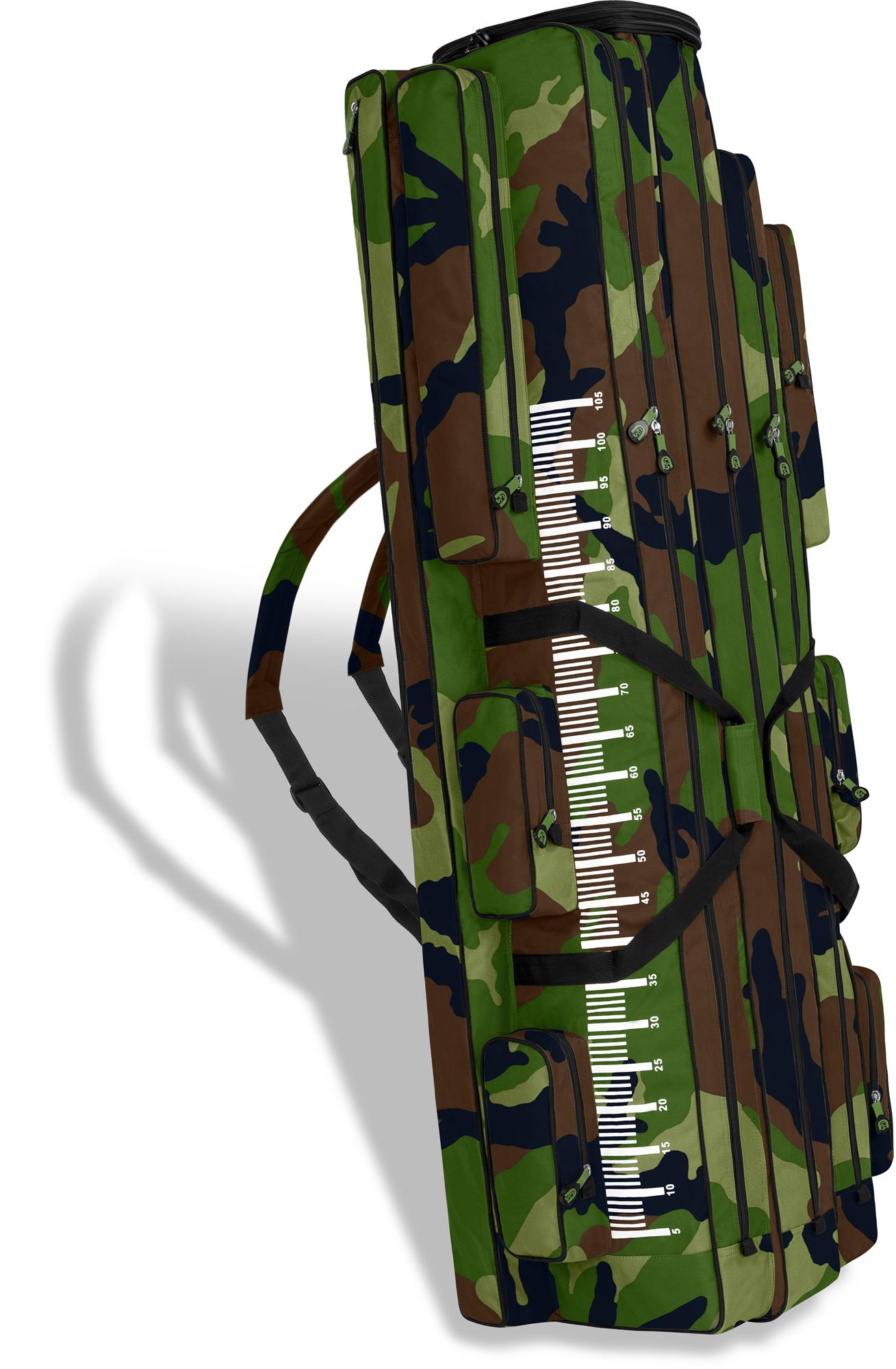 XXL Fishing Rod Bag ruttenfutterallength adjustable from 150 to 190 cm