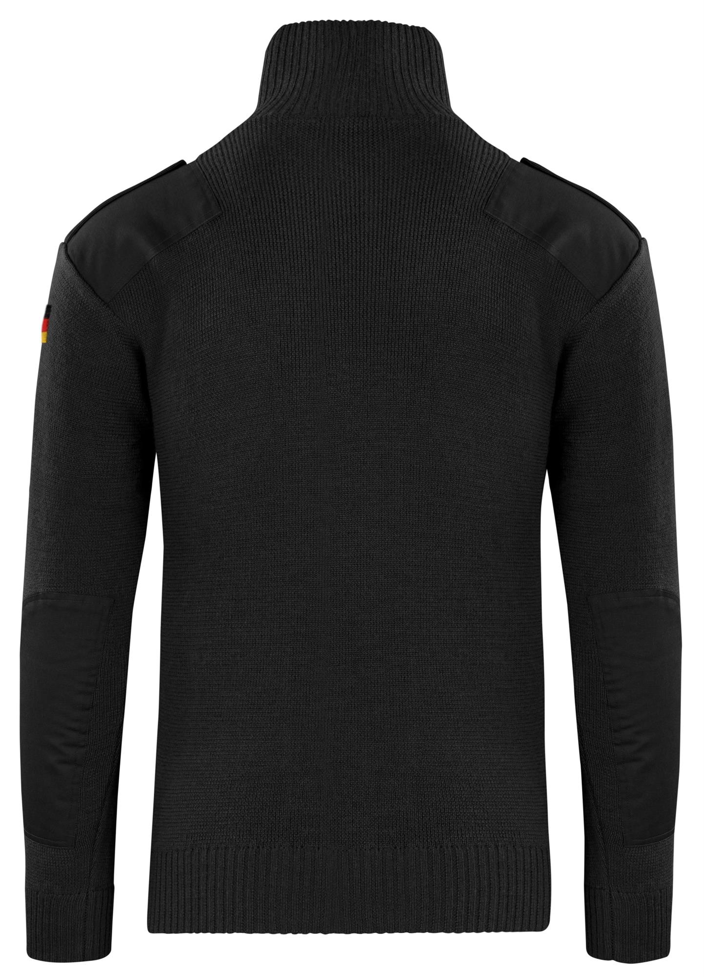 Bundeswehr Strickjacke aus Schurwolle Original Winterjacke nach TL