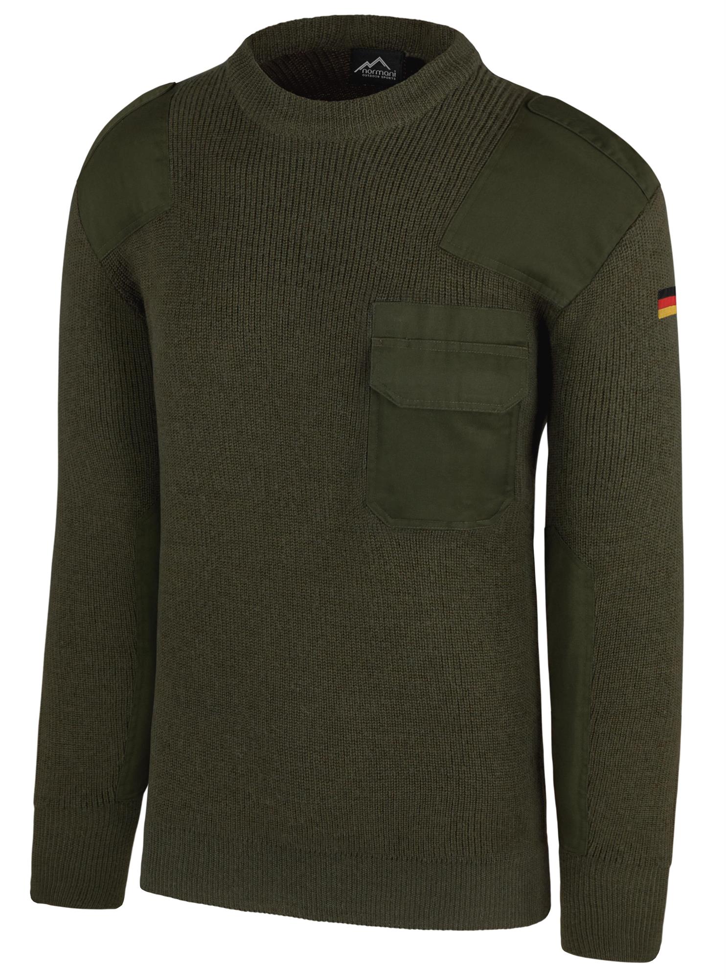 Bundeswehr Winter Pullover aus Schurwolle nach Original TL Wolle Arbeitspullover - Bild 6 von 21