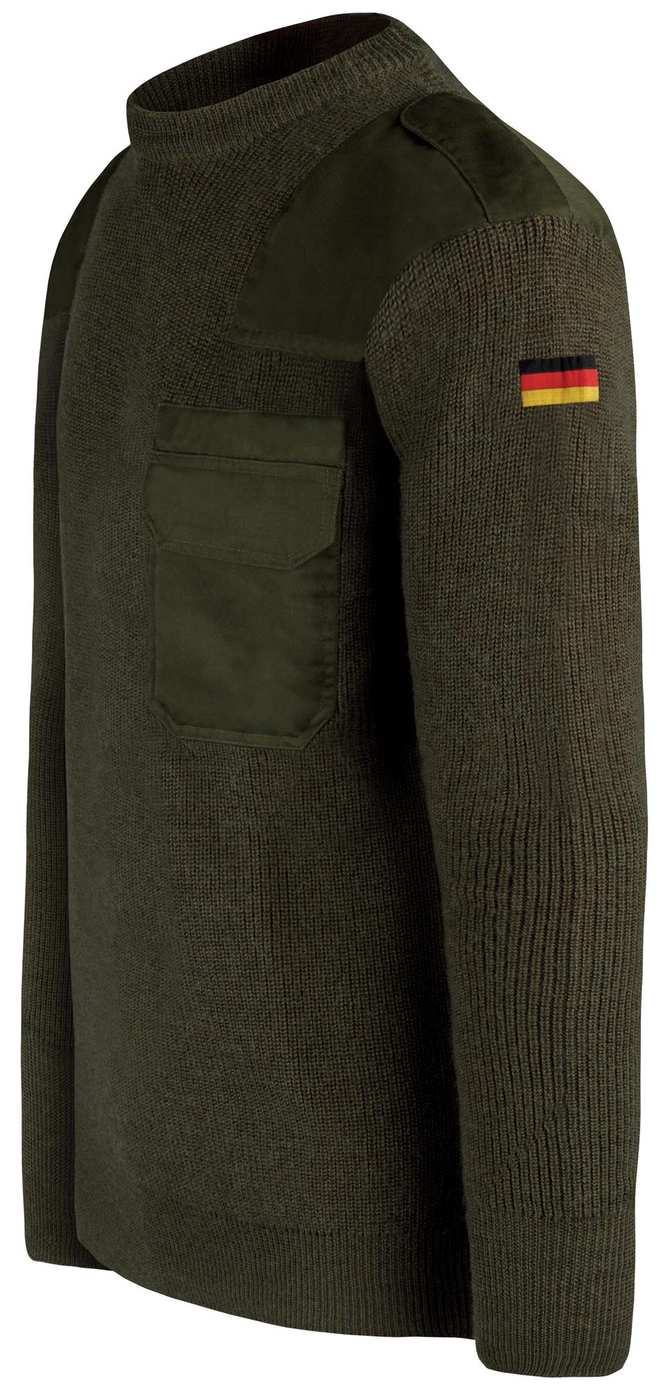 Bundeswehr Winter Pullover aus Schurwolle nach Original TL Wolle Arbeitspullover - Bild 8 von 21
