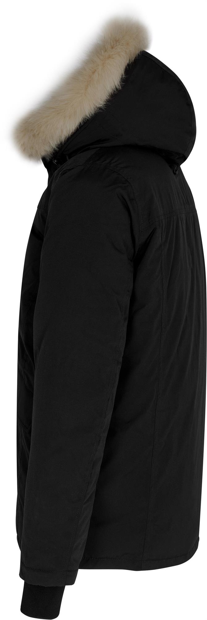 Winterjacke Herren Outdoor Parka mit Kapuze bis -55,2C, Wassersäule 20.000 mm