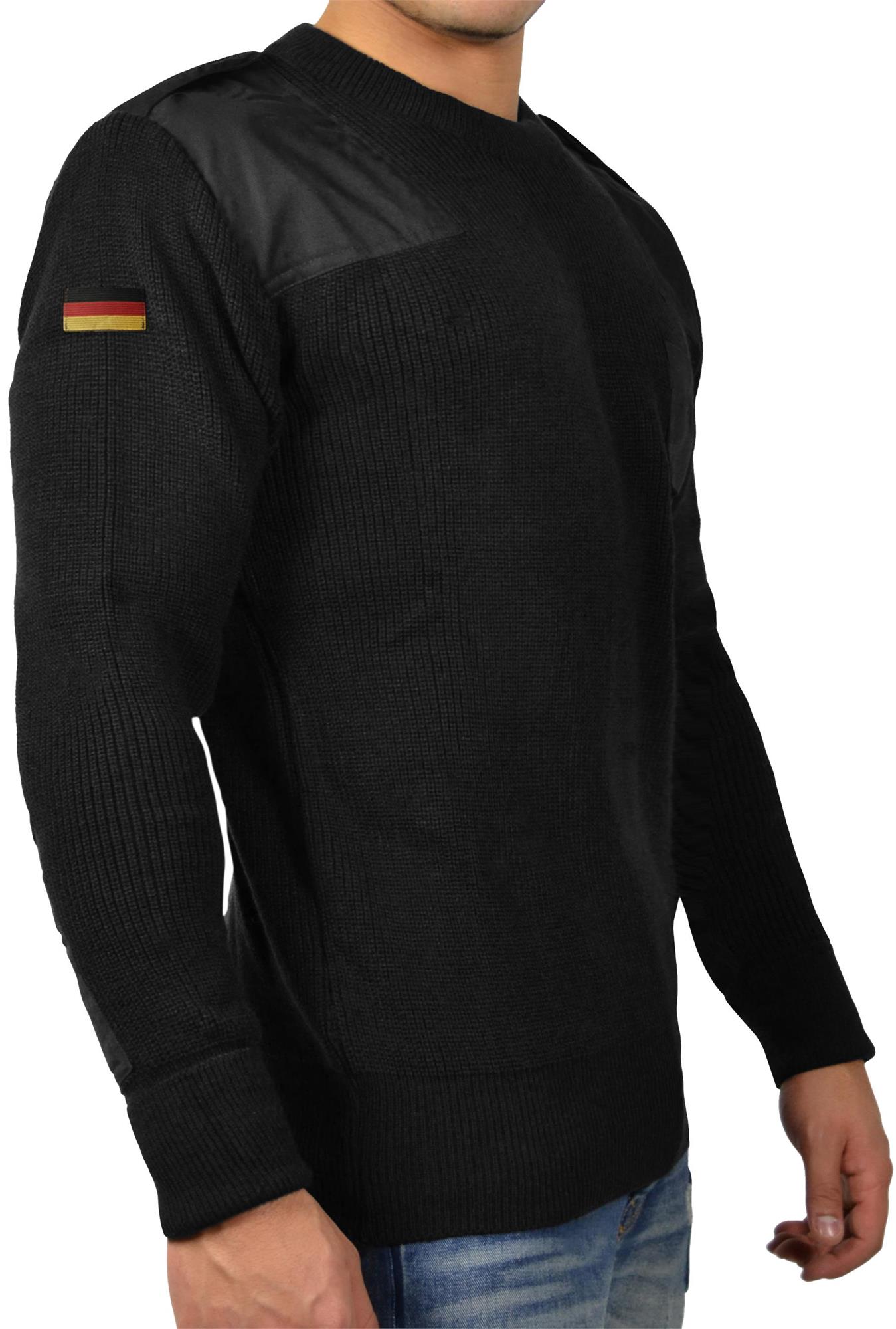 German Army Sweater Original After Tl with German Flag Winter Knitted