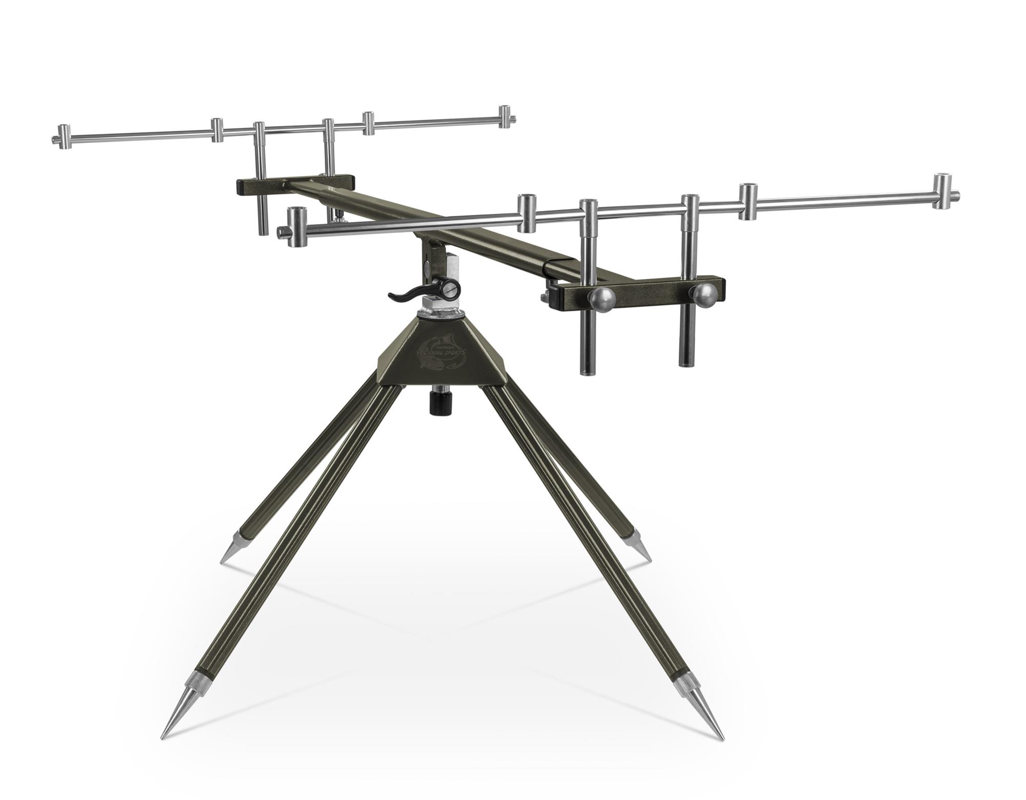 Rutenhalter Rutenauflage Rod Pod Rutenständer für 4 Ruten