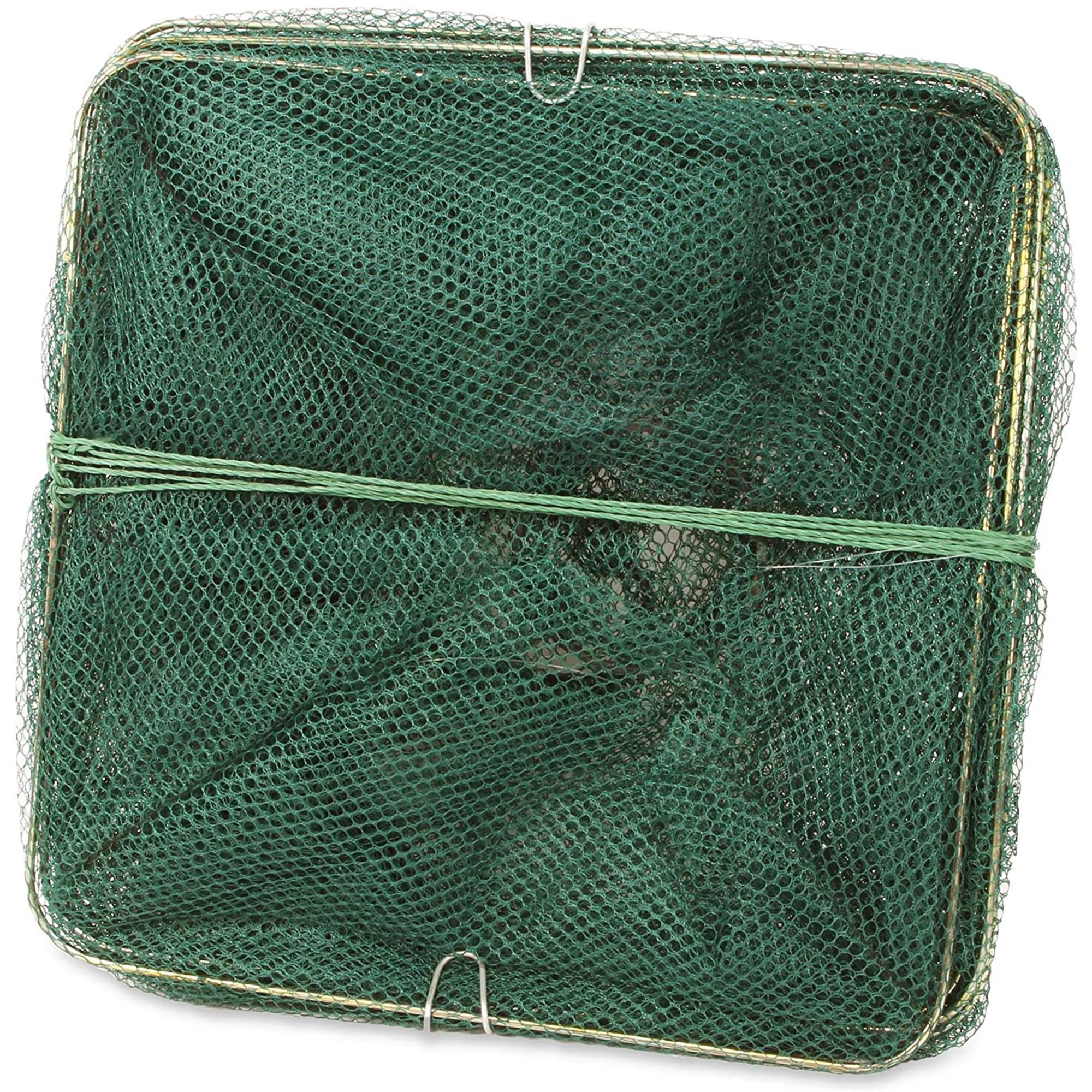 Reuse für Köderfische Fischreuse mit Futterbeutel Faltbar von 55 - 120 cm