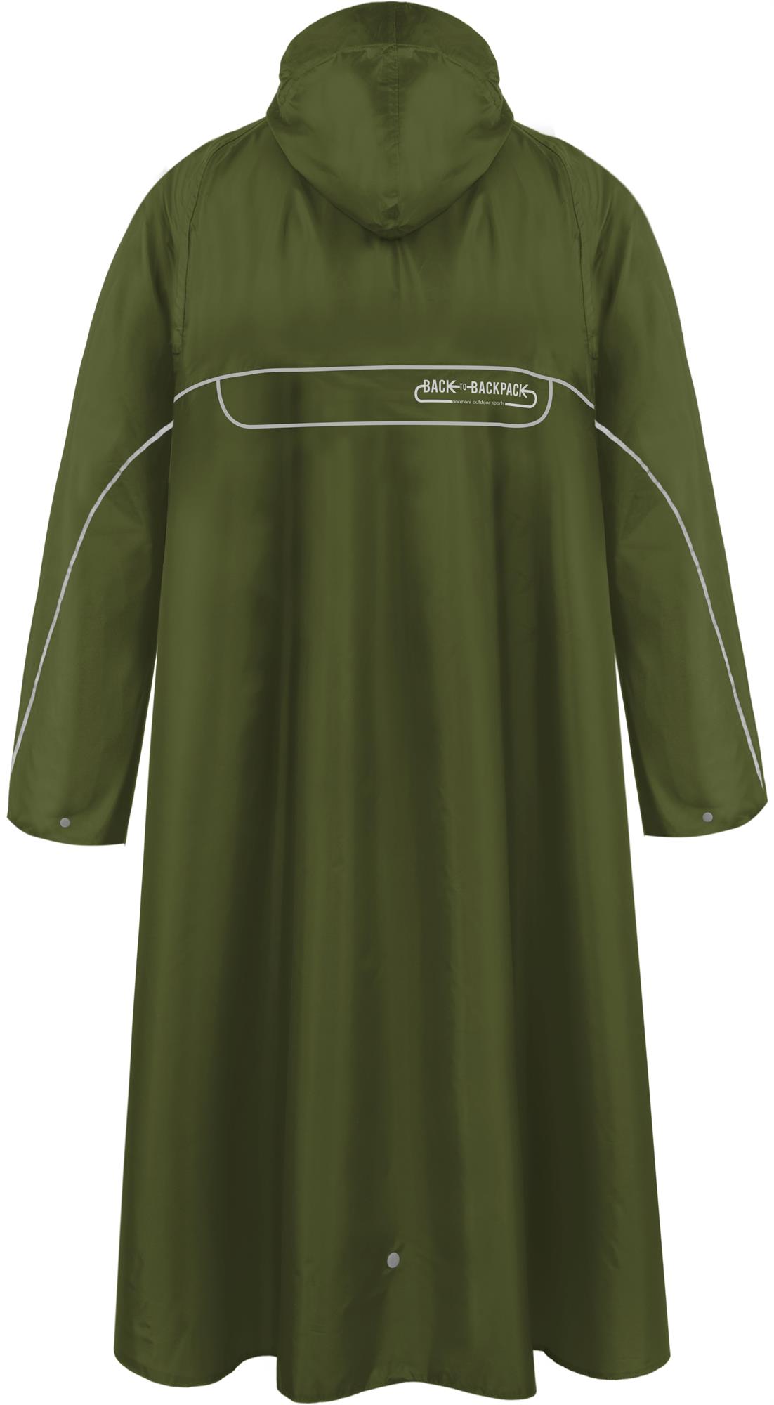 Wasserdichter Regenponcho mit Rucksack-Erweiterung Outdoorponcho Reiseponcho | eBay