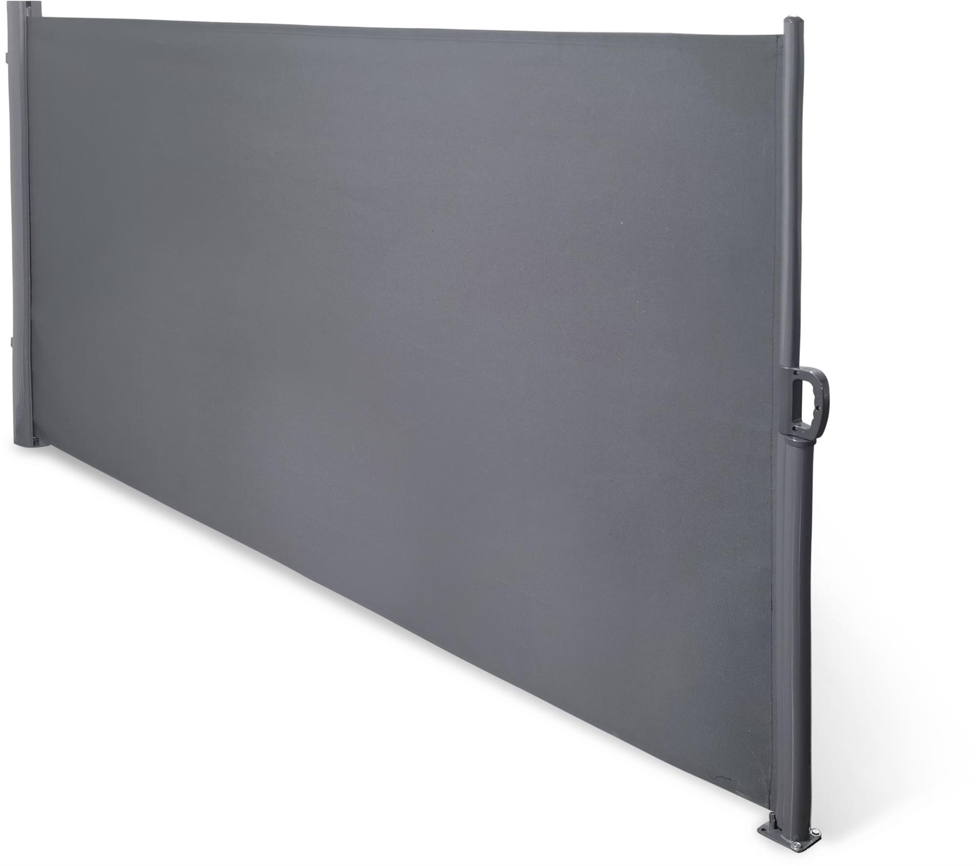 Seitenmarkise Sicht- und Sonnenschutz 180 x 300 cm Seitenrolllo Seitenschutz