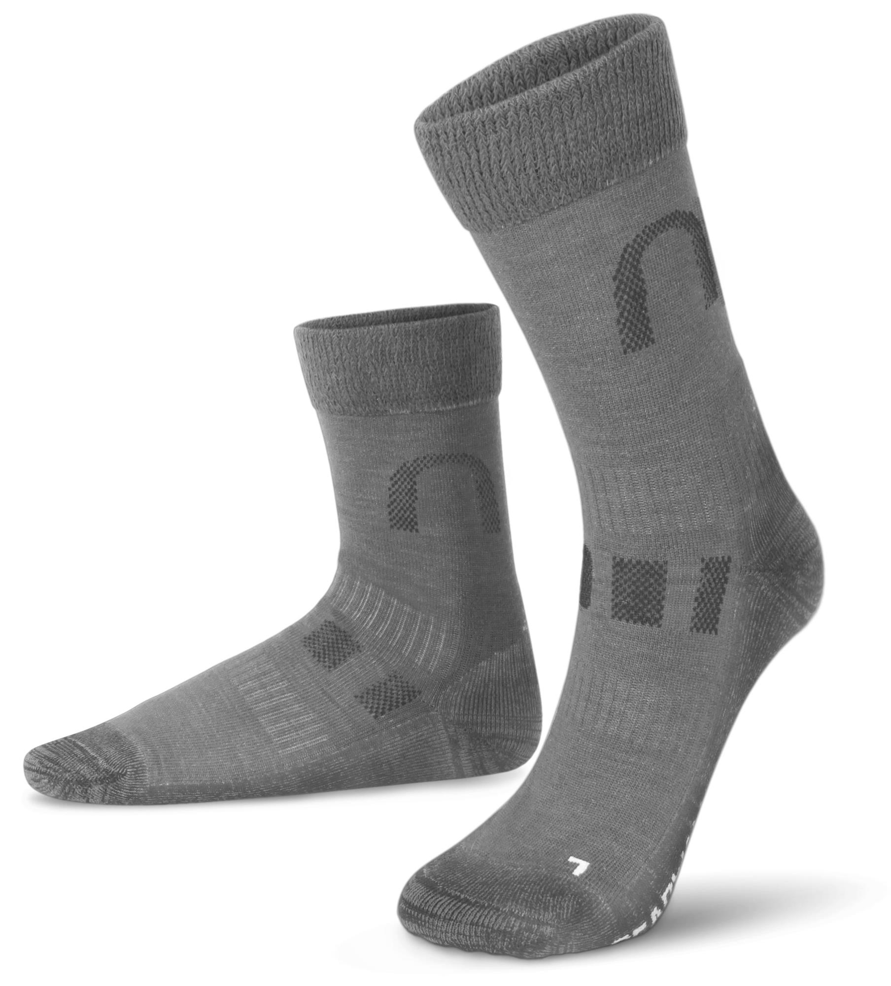 2 Paar Merinowollsocken – Wandersocken & Trekkingsocken, Temperaturregulierend - Bild 11 von 16