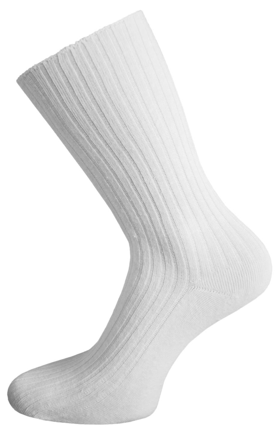 10 Paar Weiße 100% Baumwolle Arzt Klinik Diabetiker socken weiches naht 35 - 50 - Bild 2 von 8
